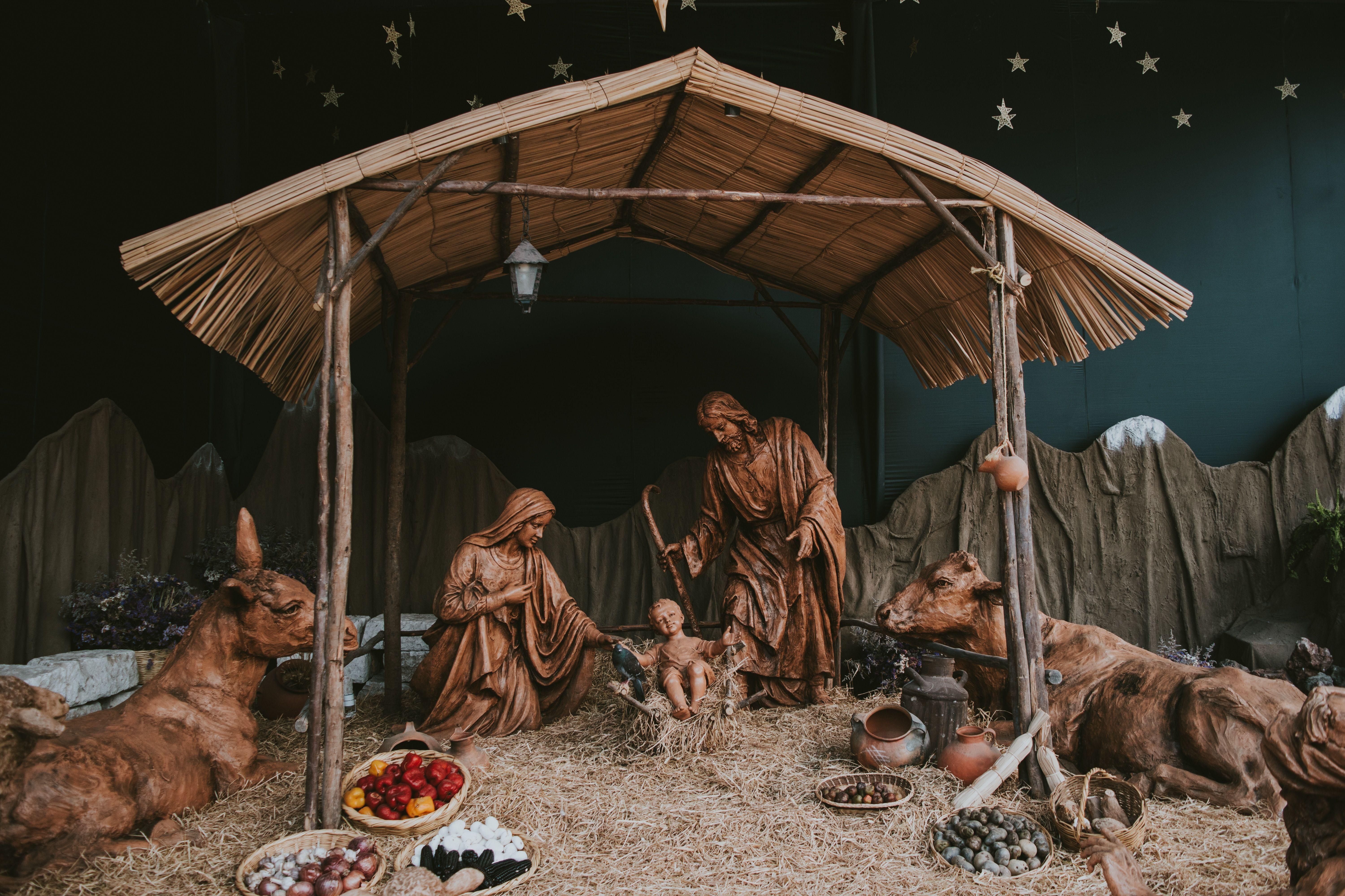 6000x4000 6000x4000 #manger, #jesu, #christmas, #Free , #religion, #joseph, #mary, #christian, #wooden, #nativity. Mocah.org HD Wallpaper