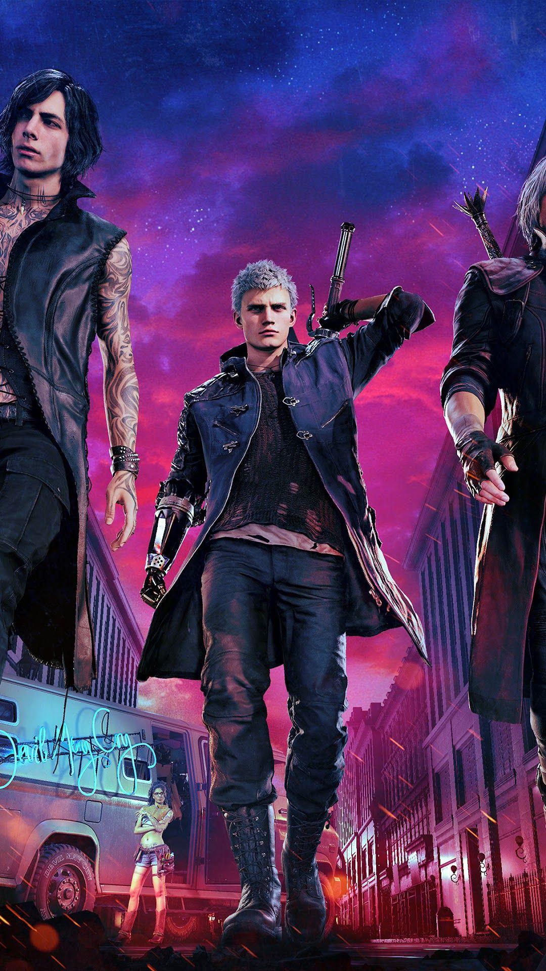 1080x1920 Nero, V, Dante, Devil May Cry 5 iPhone 6s, 6 HD Wallpaper, Image, Background, Photo and Picture. Mocah.org HD Wallpaper