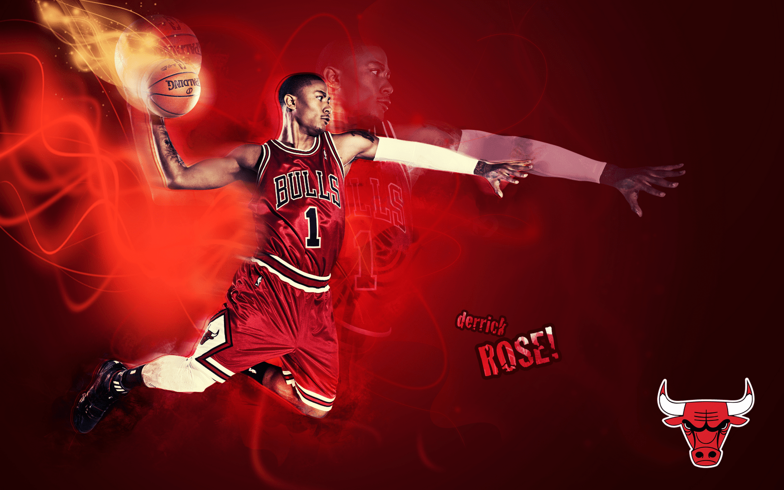 1600x1000 Derrick Rose Basketball Wallpaper Wallpaper For Computer
