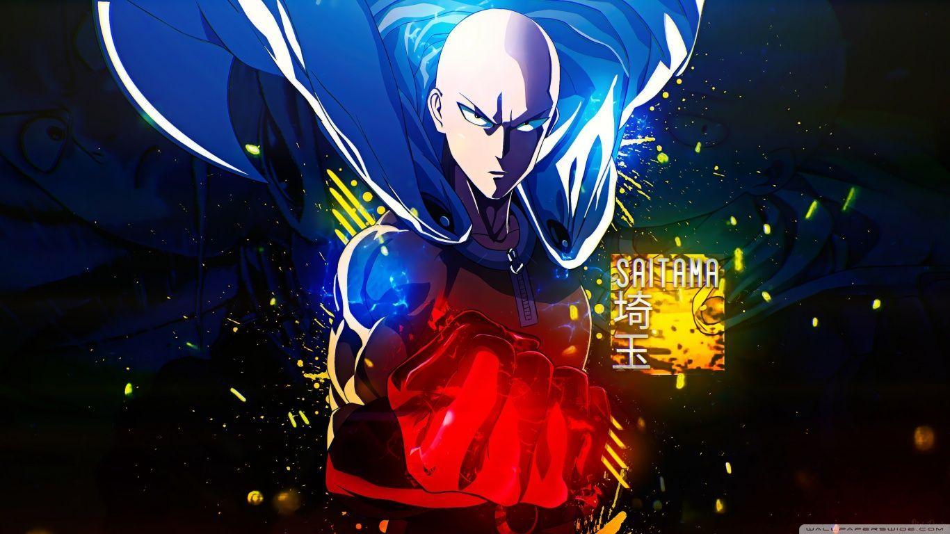 1366x768 One Punch Man Wallpaper HD Resolution. Saitama one punch man, Saitama one punch, One punch man