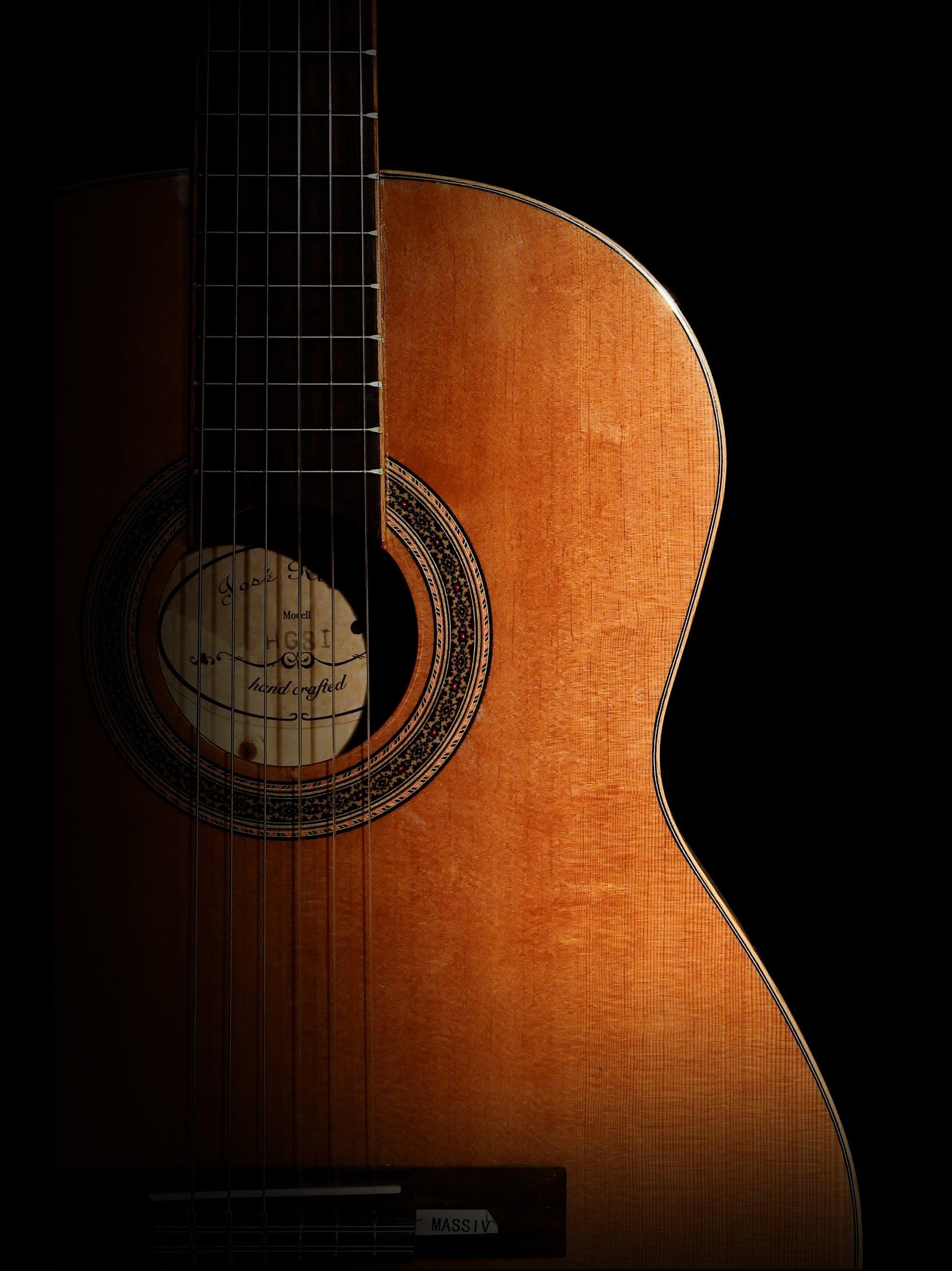 2048x2732 Acoustic Guitar Wallpaper HD (2048x2732 px)