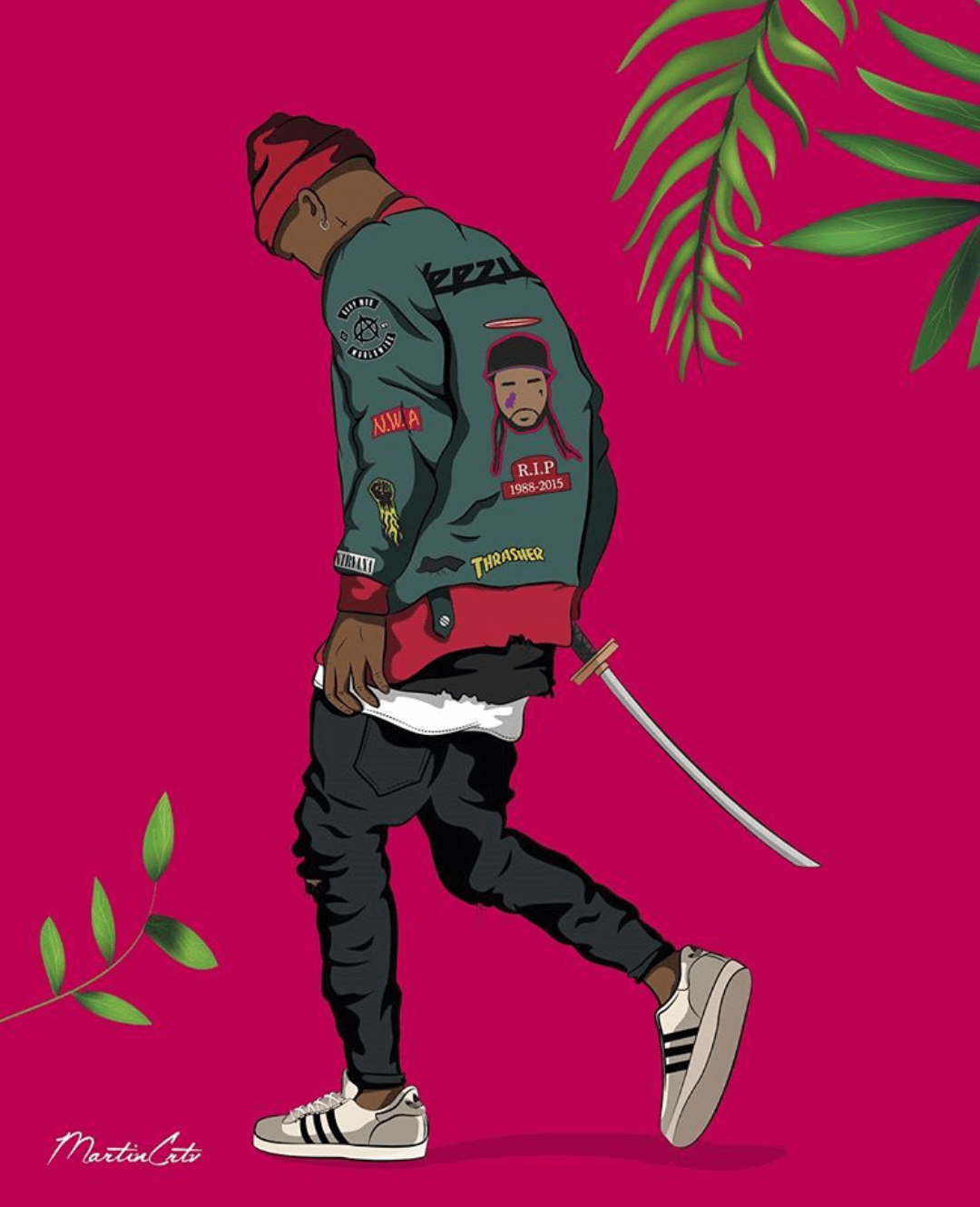 1080x1330 32++ Savage Swag Anime Wallpaper