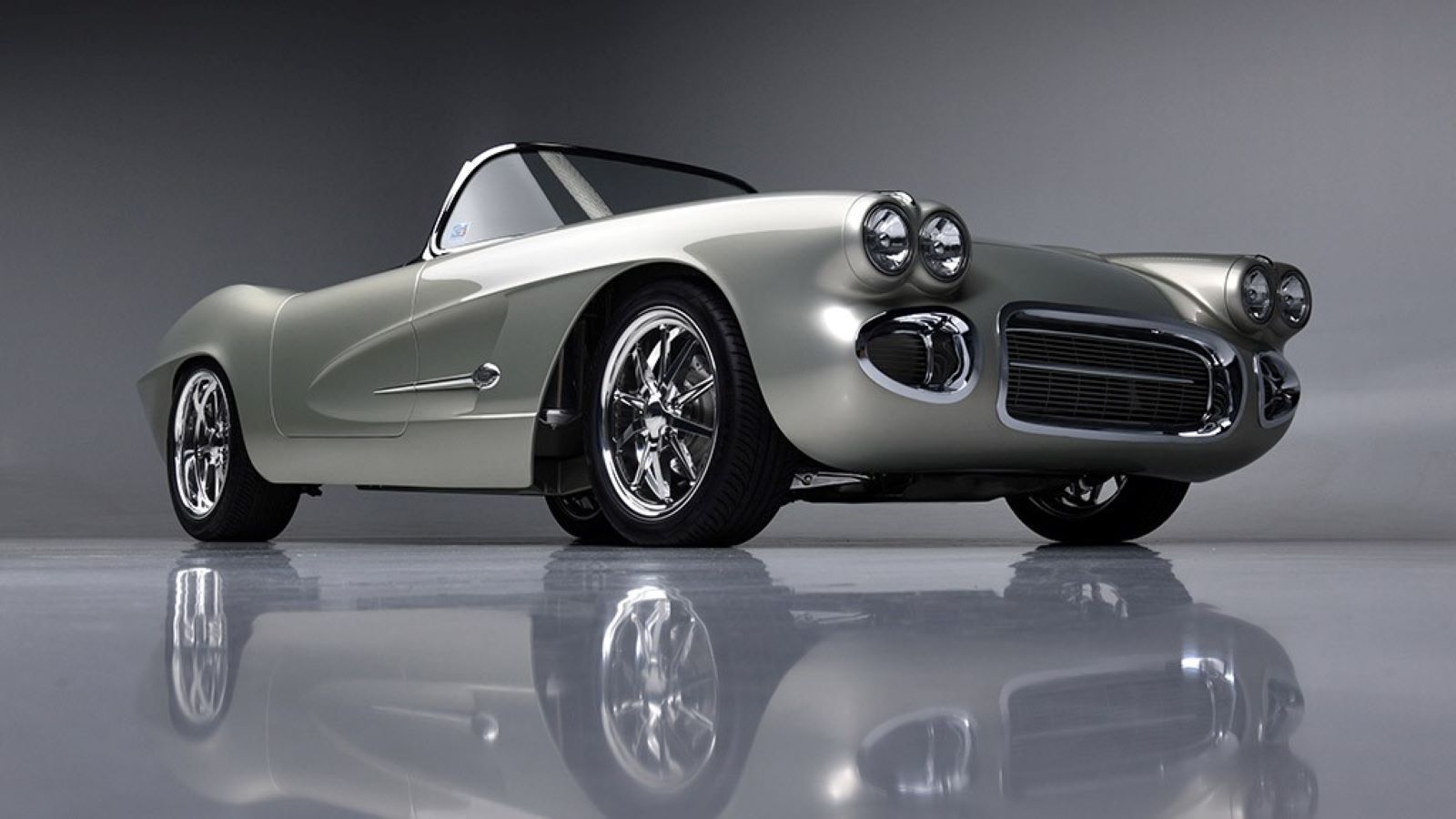 1600x900 Gorgeous C1 Corvette Restomod Looks Like a Polished Gem