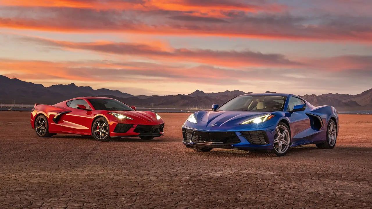 1280x720 Chevrolet Corvette Generations: C1 to C8 Overview