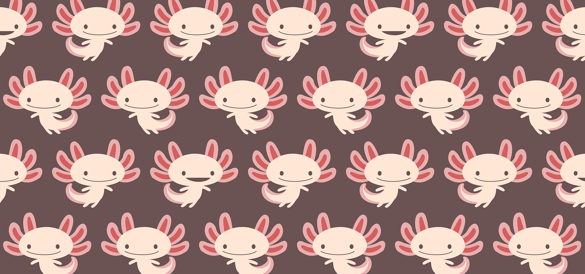 1920x900 Cute axolotls