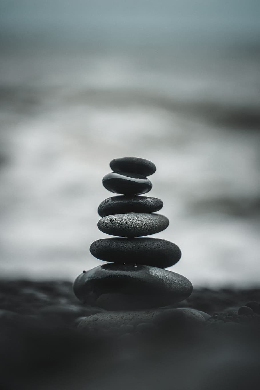 910x1365 Stone pile 1080P, 2K, 4K, 5K HD wallpaper free download
