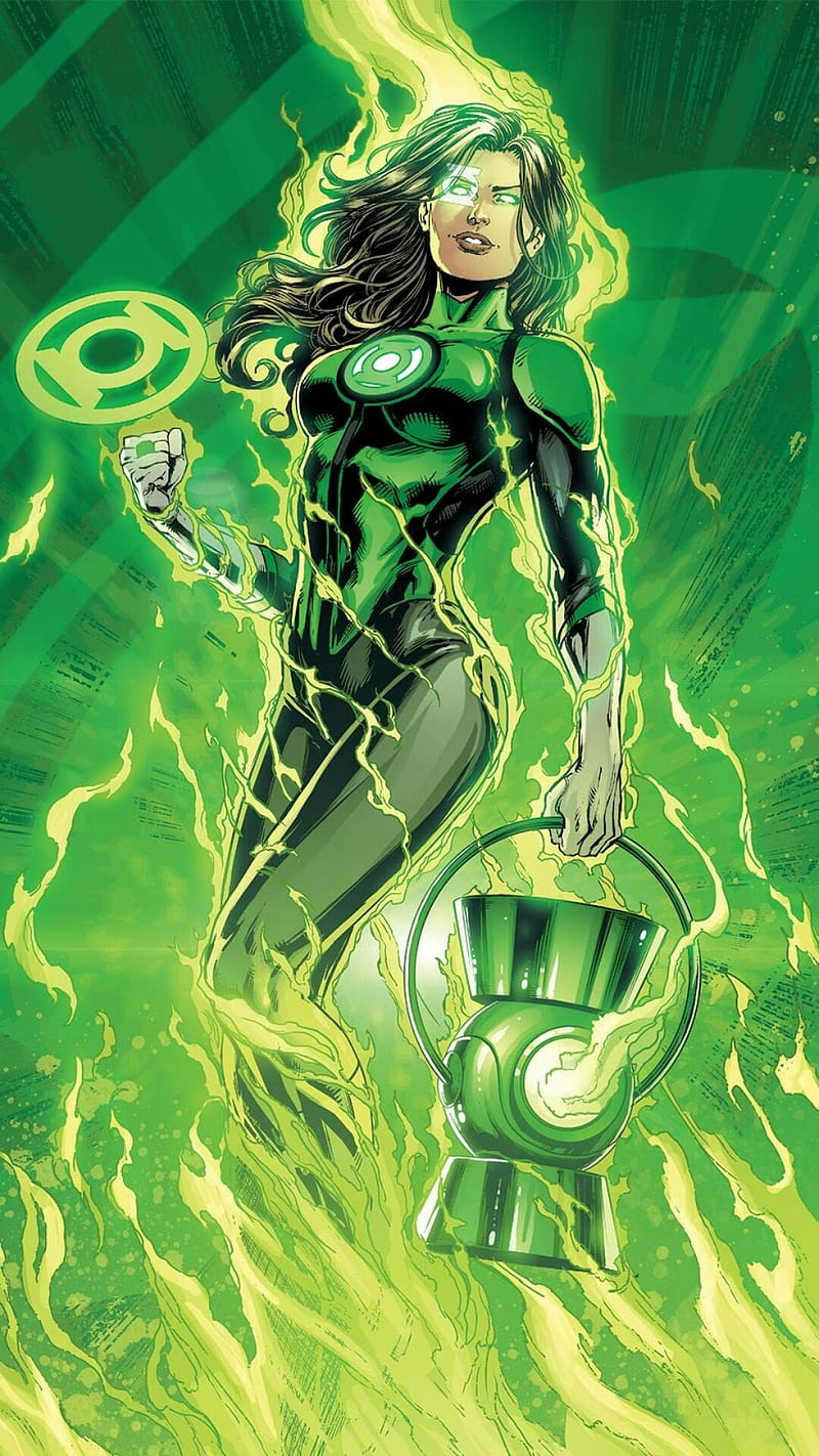 800x1422 Jessica Cruz, dc comics, green lantern, HD phone wallpaper