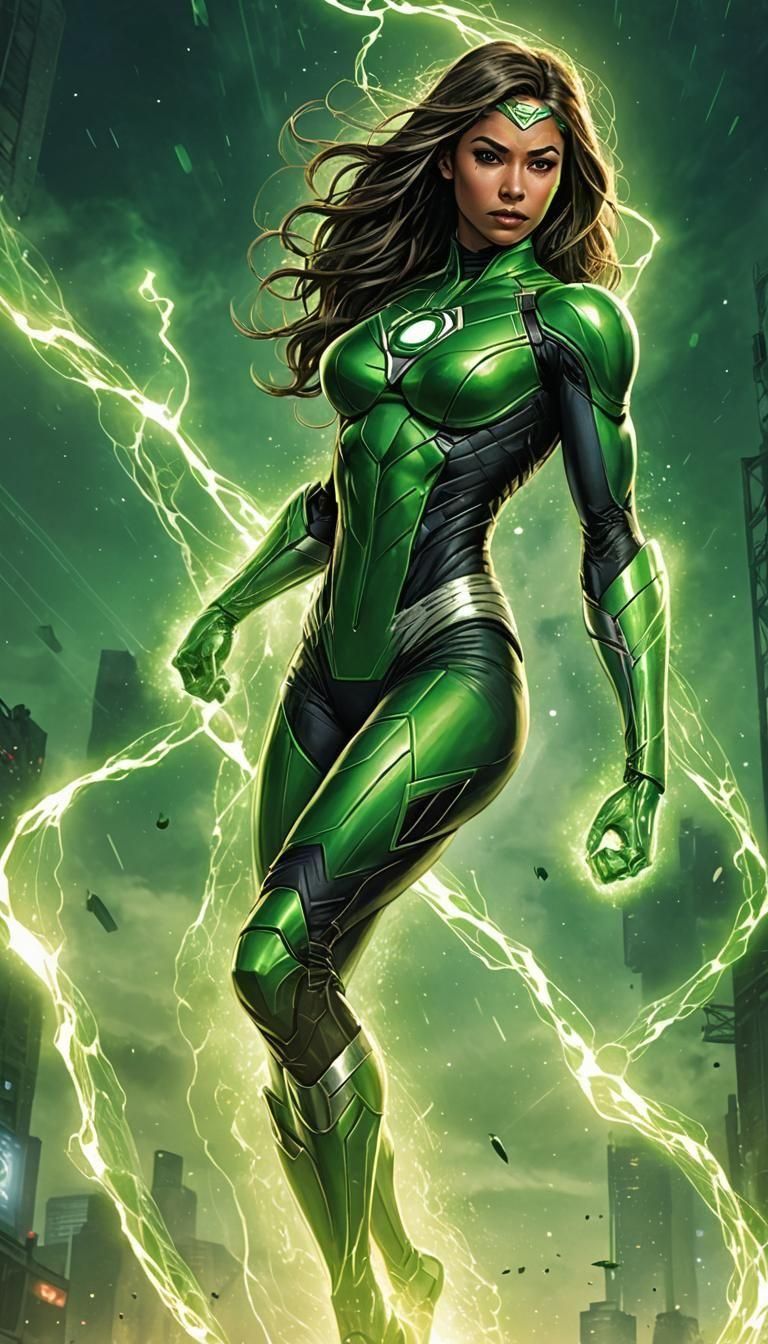 768x1344 Jessica Cruz, Green Lantern of Sector 2814