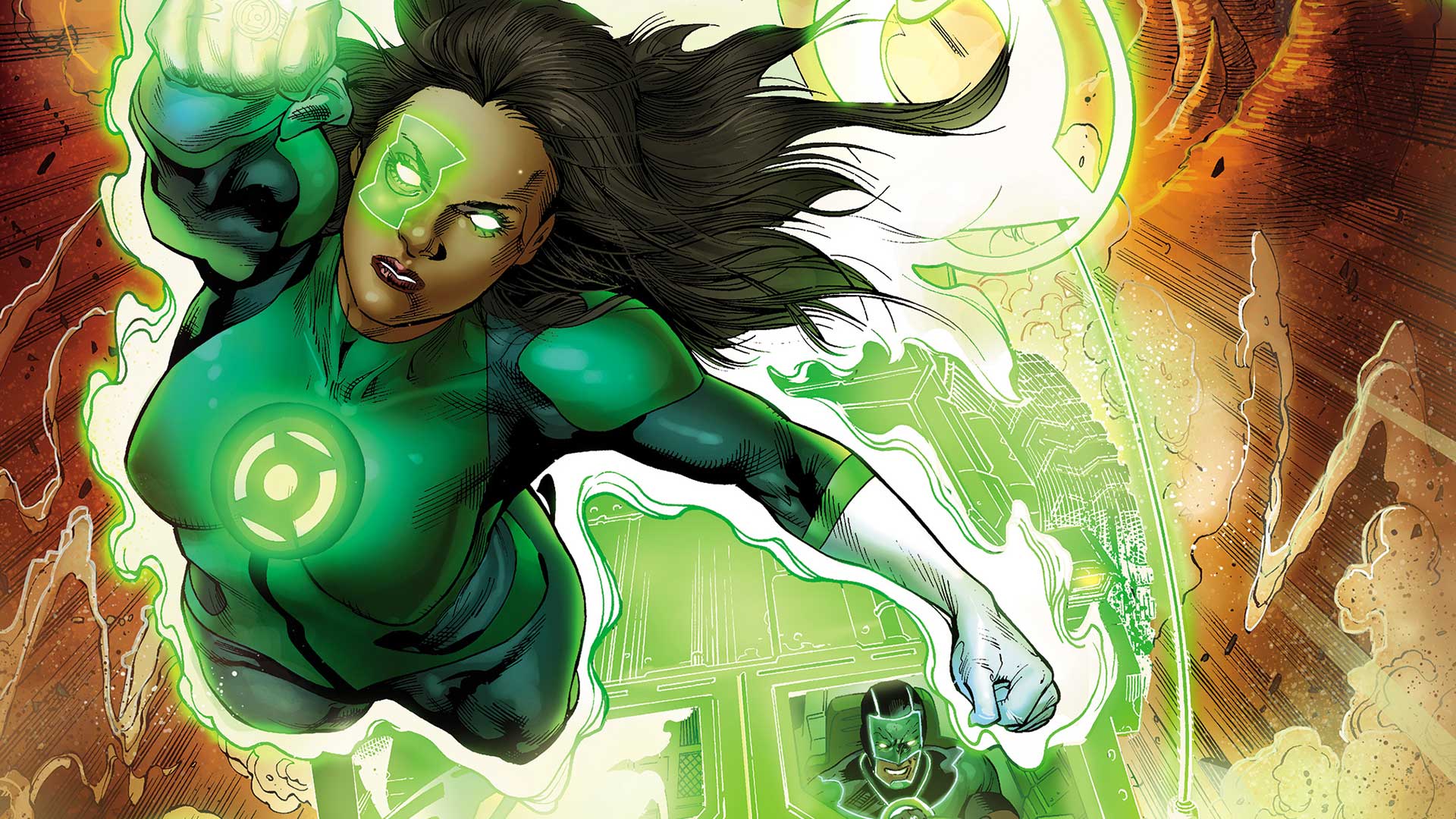 1920x1080 Jessica Cruz DC Comics Desktop Wallpaper