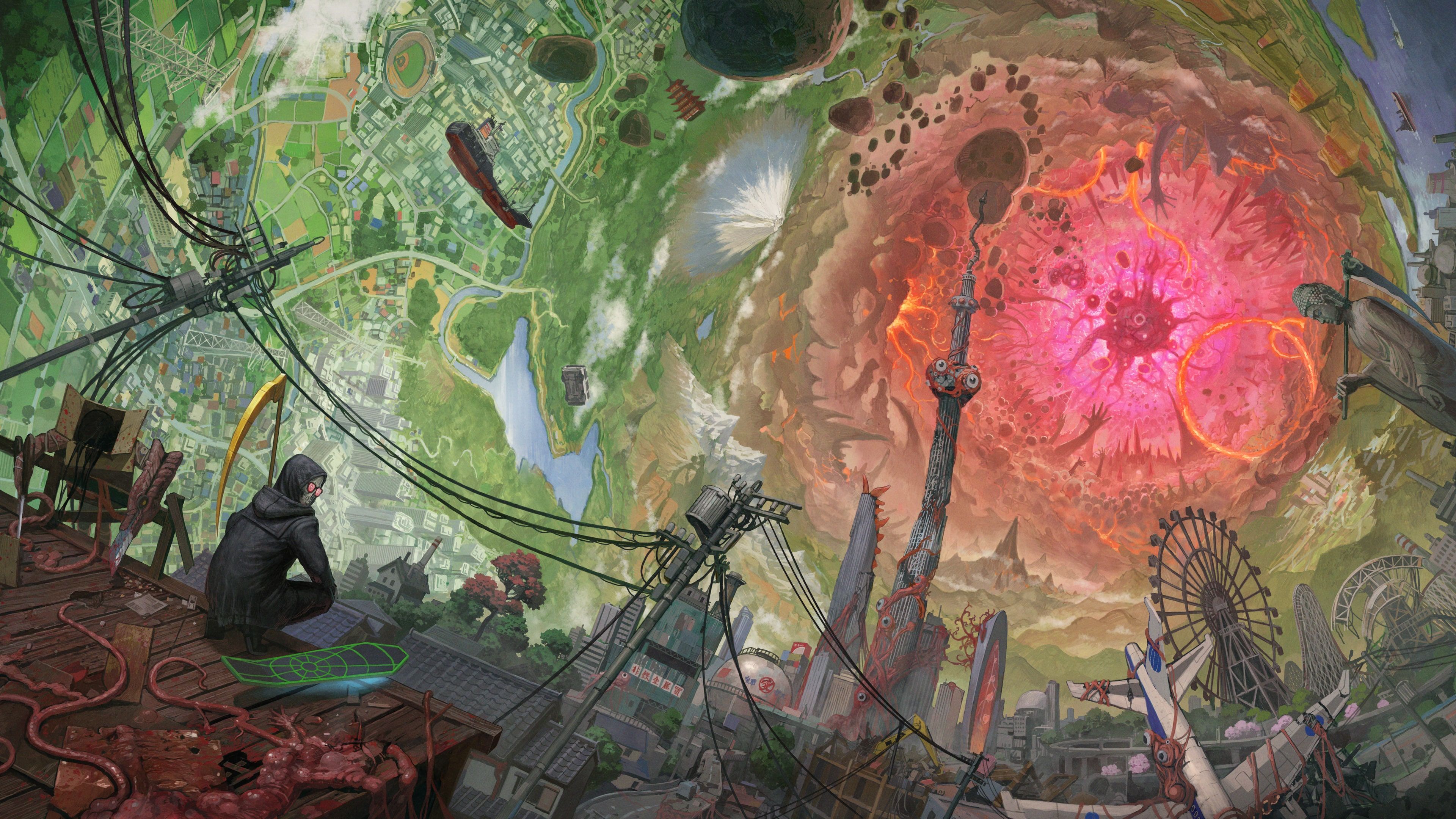 3840x2160 Let it Die: Inferno Games. PlayStation (US)