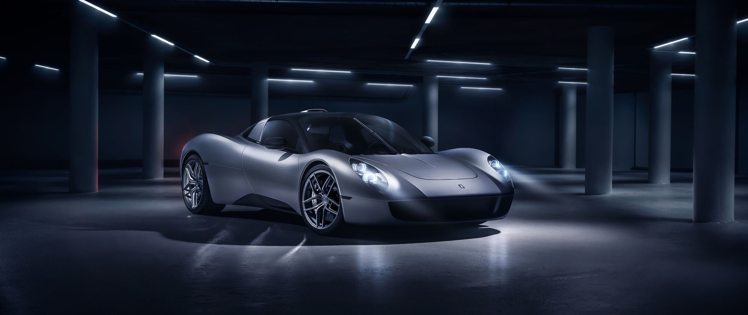 2560x1080 Gordon Murray Automotive T33 Wallpaper 4K, Sports cars