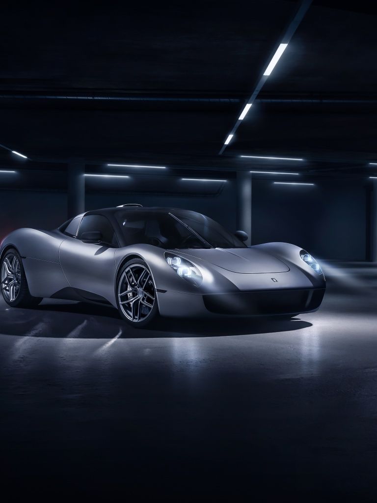 768x1024 Gordon Murray Automotive T33 Wallpaper 4K, Sports cars