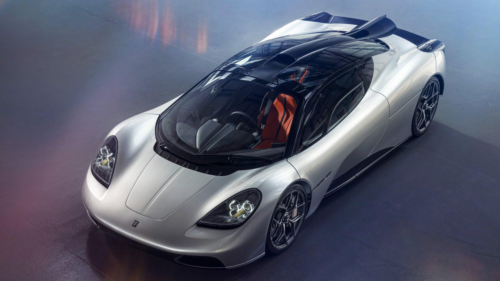 1920x1080 Gordon Murray Automotive Silver Hypercar