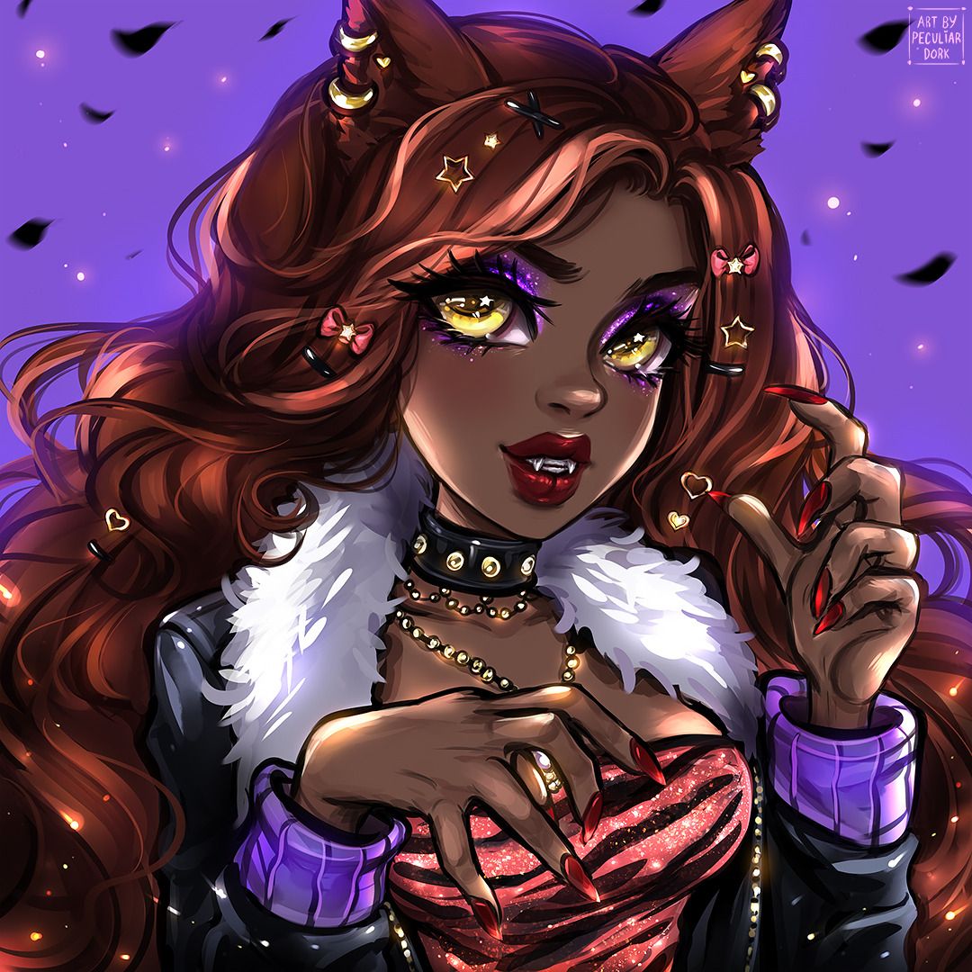 1080x1080 Cartoon Character Monster High Wallpaper Clawdeen Wolf Clawdeen Wolf Art 2025