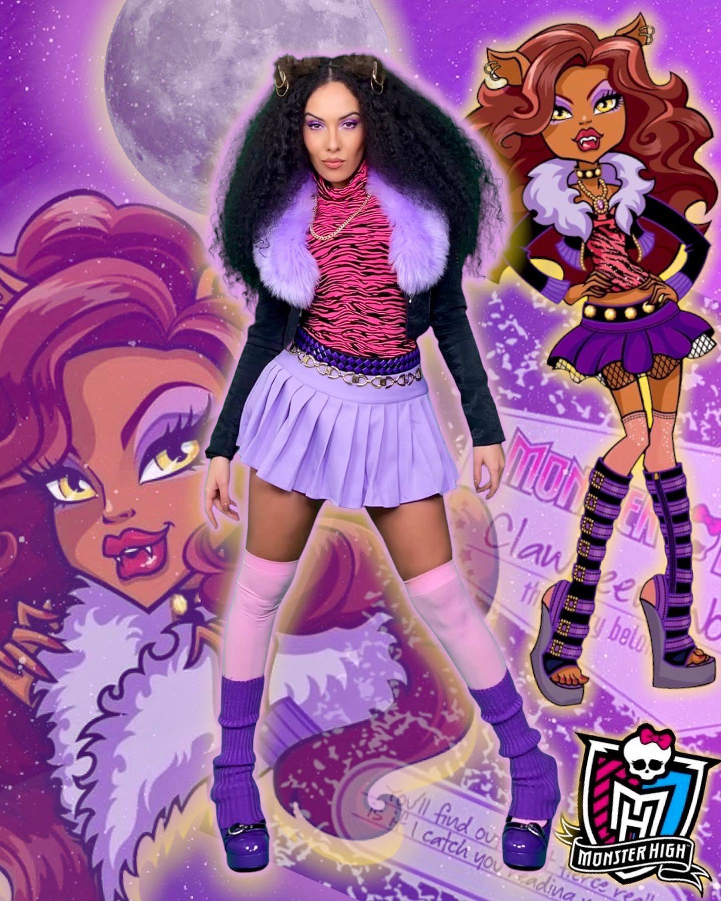 1440x1800 Clawdeen Wolf here, pleasure to screech you! Me dressed as Clawdeen