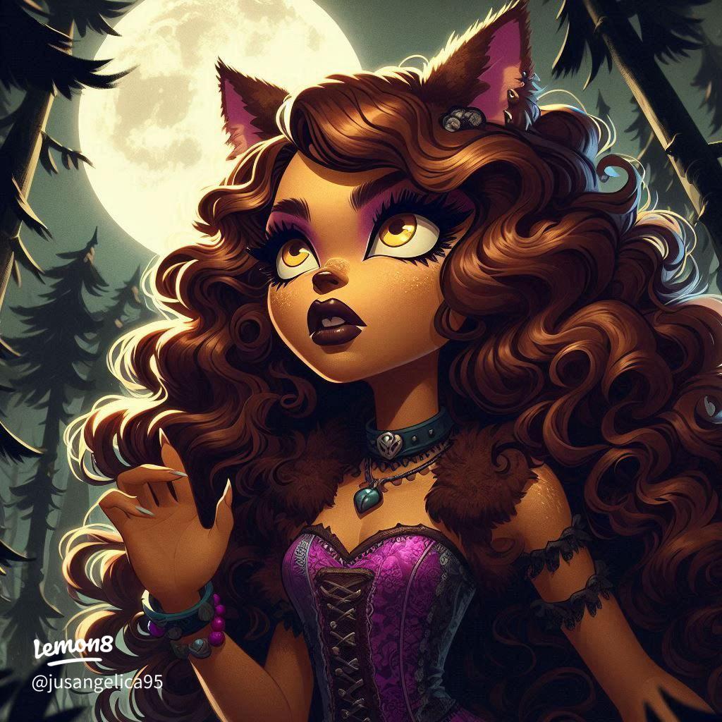 1024x1024 Clawdeen Wolf G3 Monster Mysteries Doll: Purple Hair & Outfit Details!