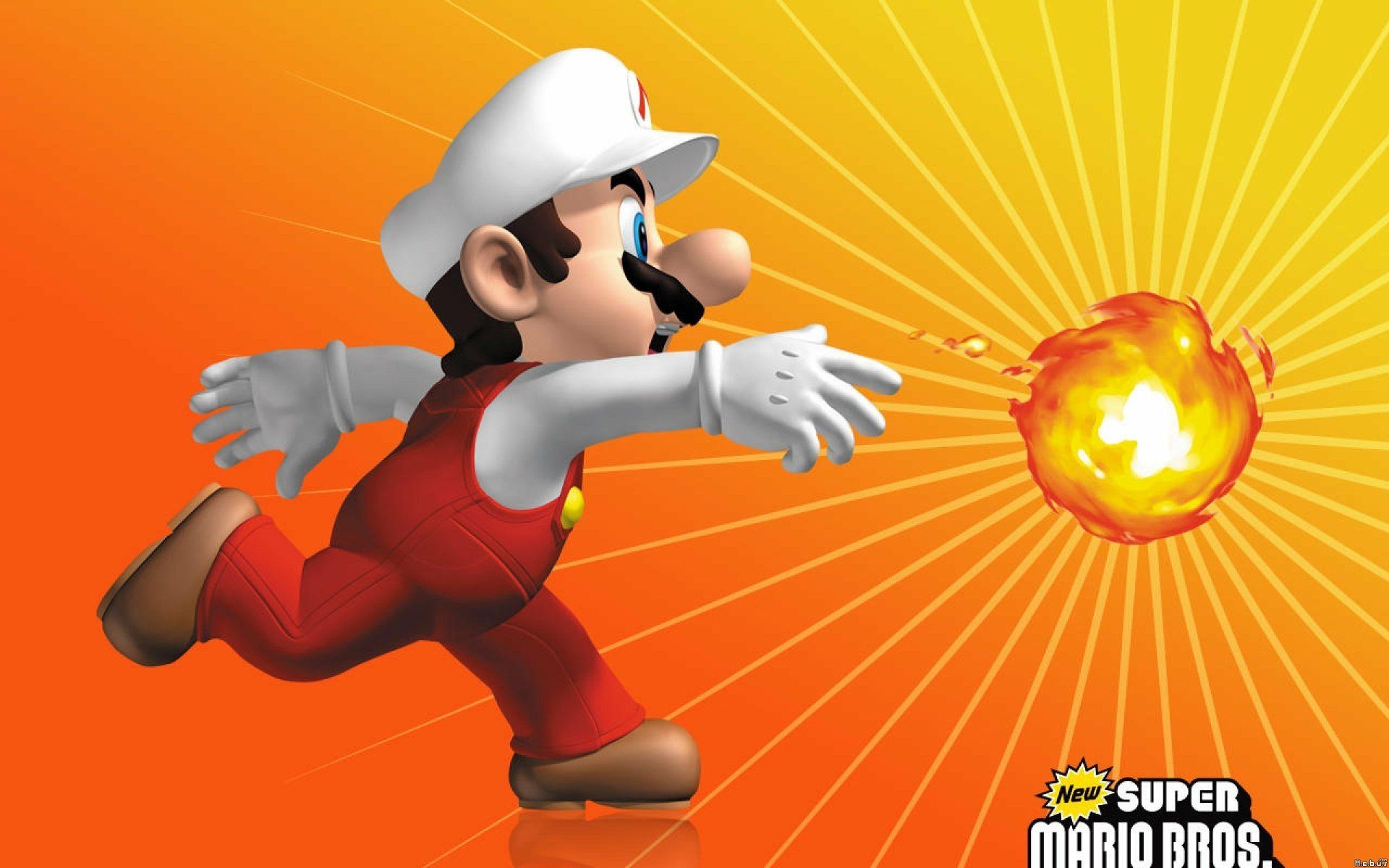 1920x1200 Super Mario Fire Dash HD Wallpaper
