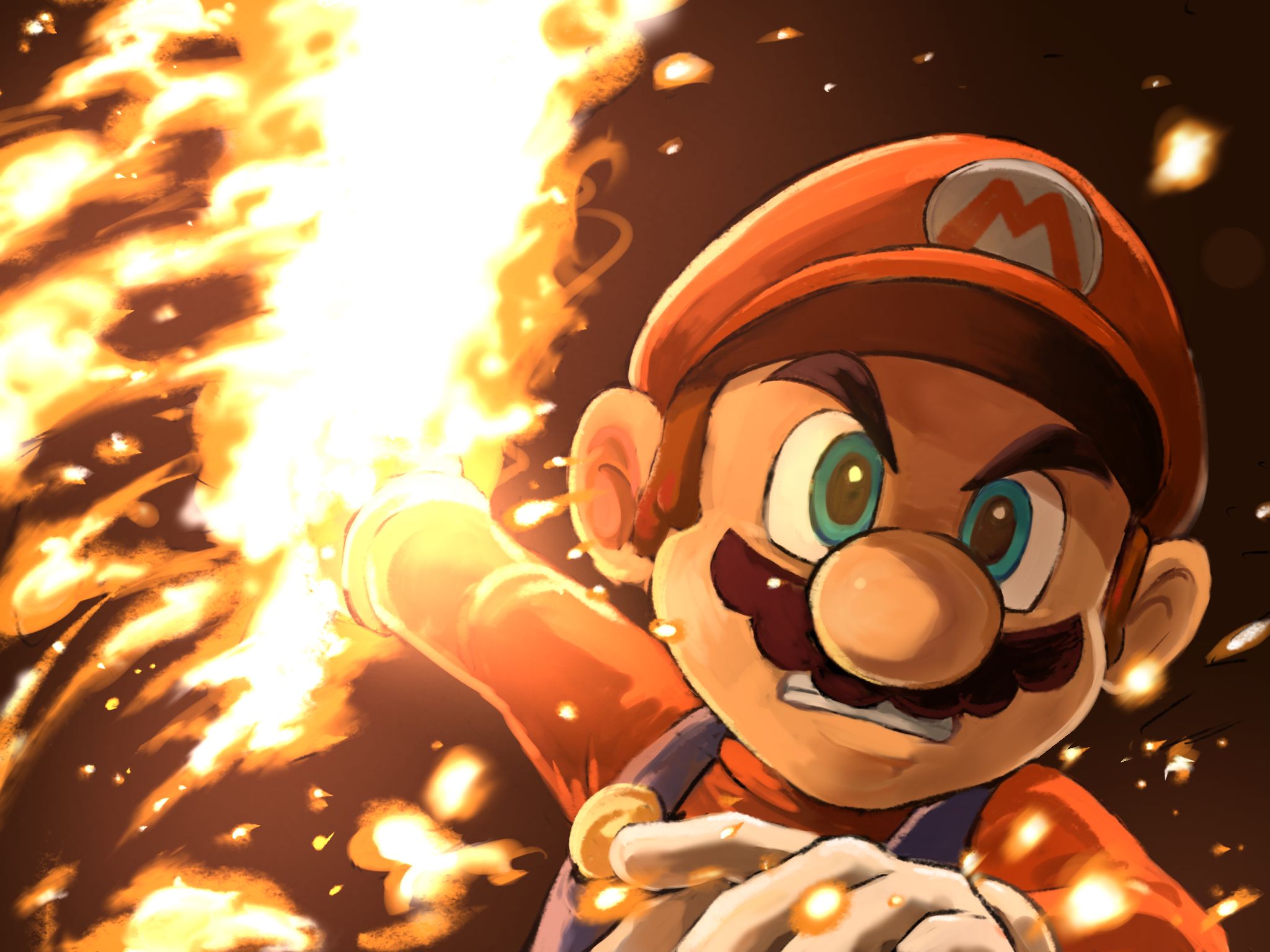 2048x1536 Download Mario Video Game Super Mario Bros. Mario (Character) HD Wallpaperx1536