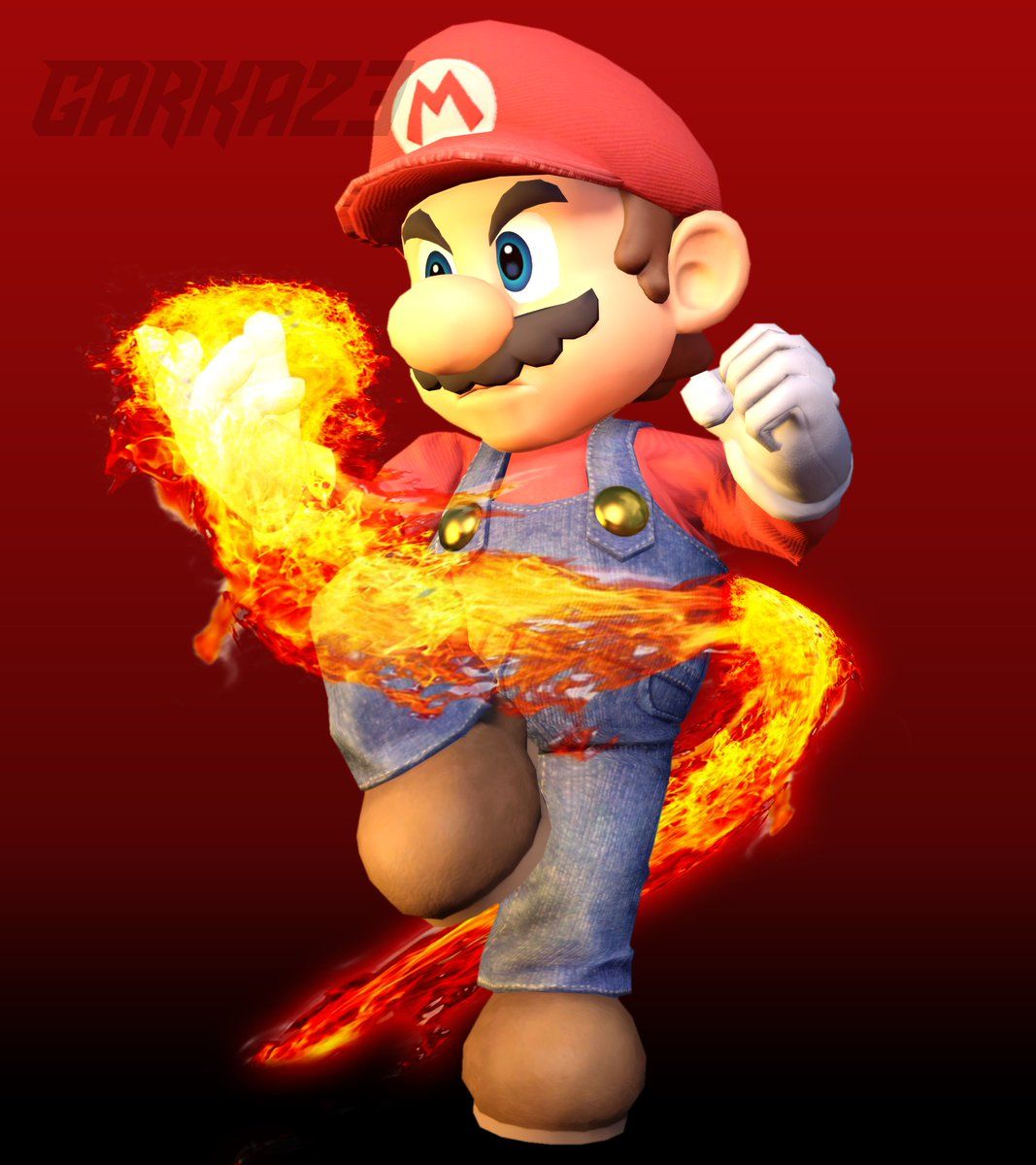 1067x1200 NEW SFM! The Fiery Hero: Mario I decided to experiment with Photohop just a tiny bit and well. came up with this. Thoughts? Likes and RTs are ALWAYS appreciated!