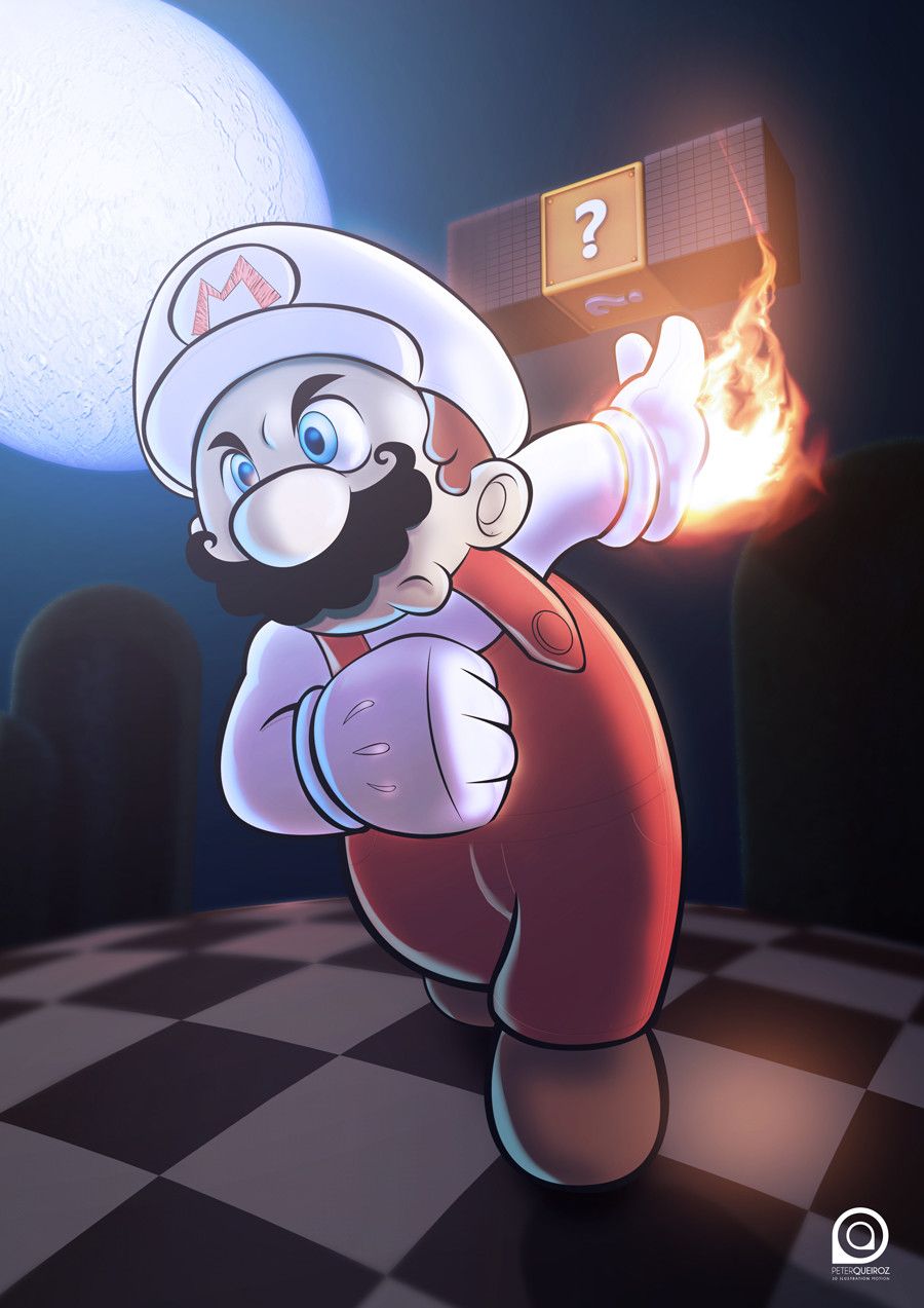 900x1273 Super Mario Flower Power
