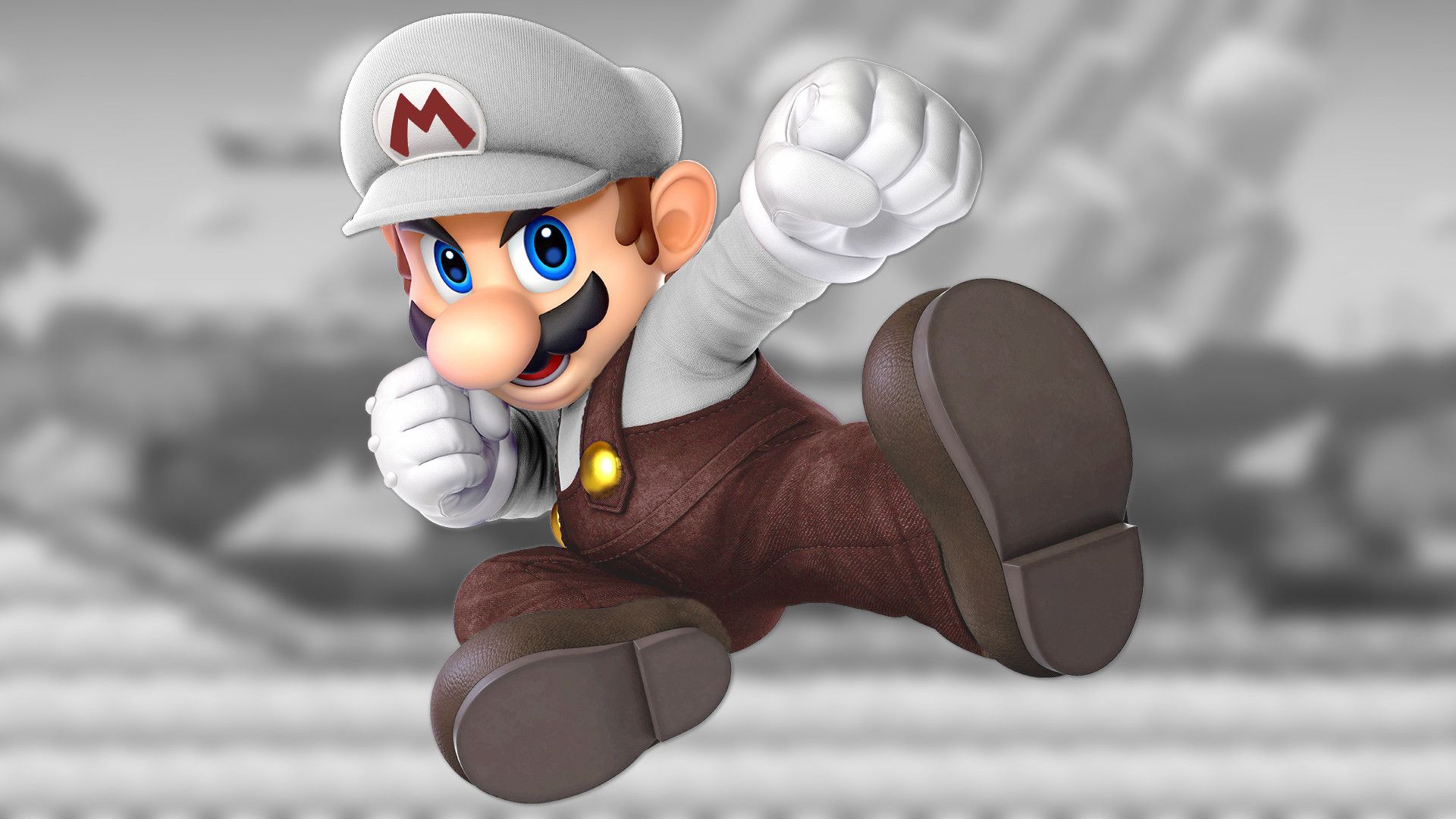 1920x1080 Fire Mario Mod for Super Smash Bros. Ultimate