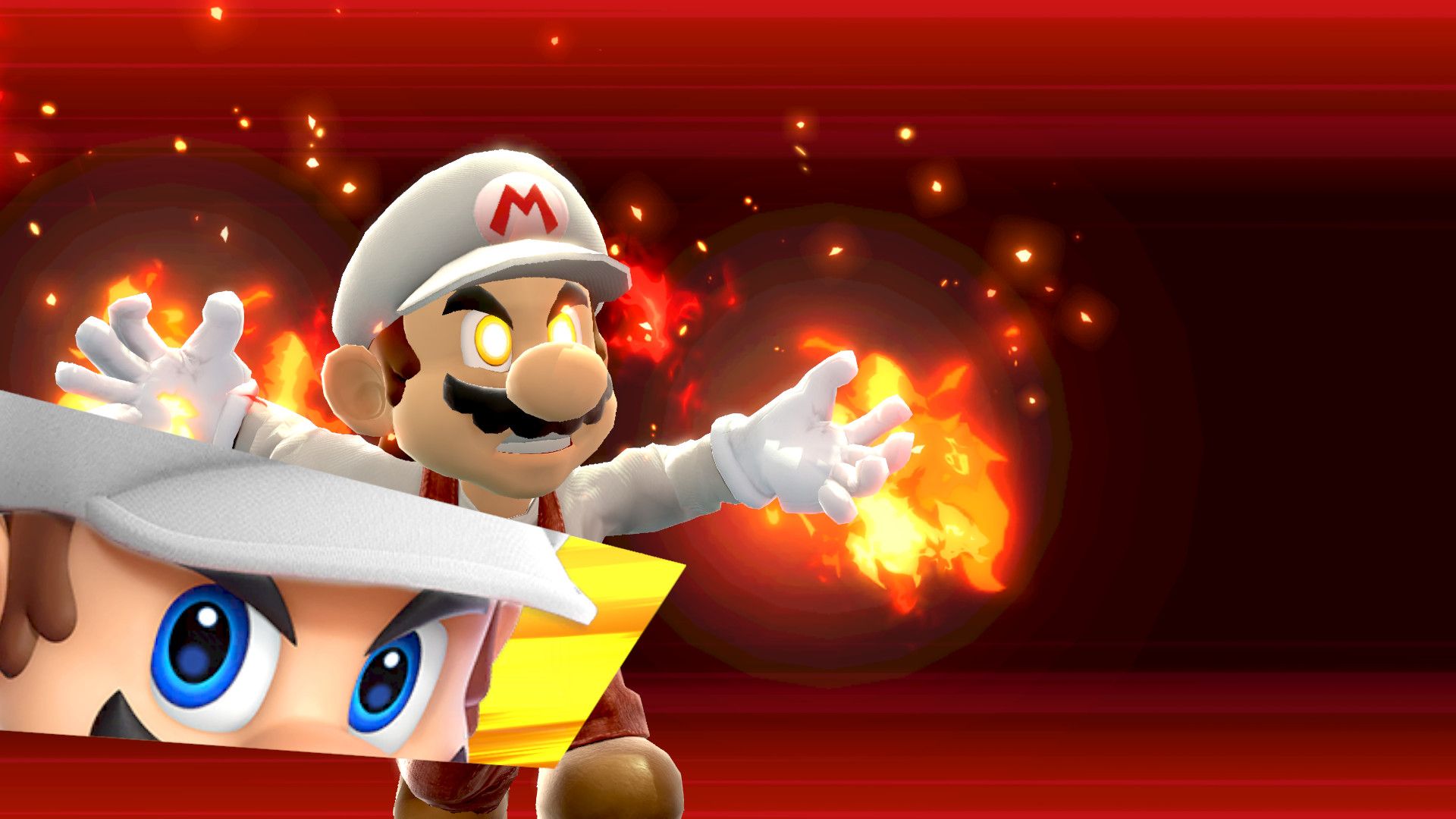 1920x1080 Super Smash Bros Brawl Fire Mario Fire Mario (SmashBall Activated) Mod For Super Smash Bros