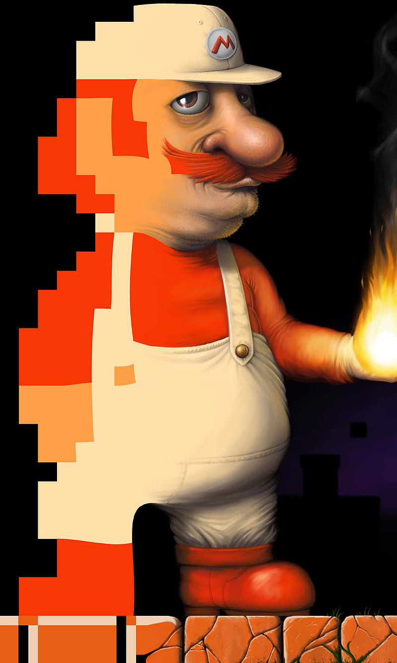800x1336 Mario Bros, bros, ginko, mario, mushishi, nintendo, HD phone wallpaper