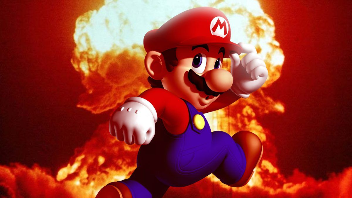 1200x675 Why is there a Mario mural inside a nuclear bunker?