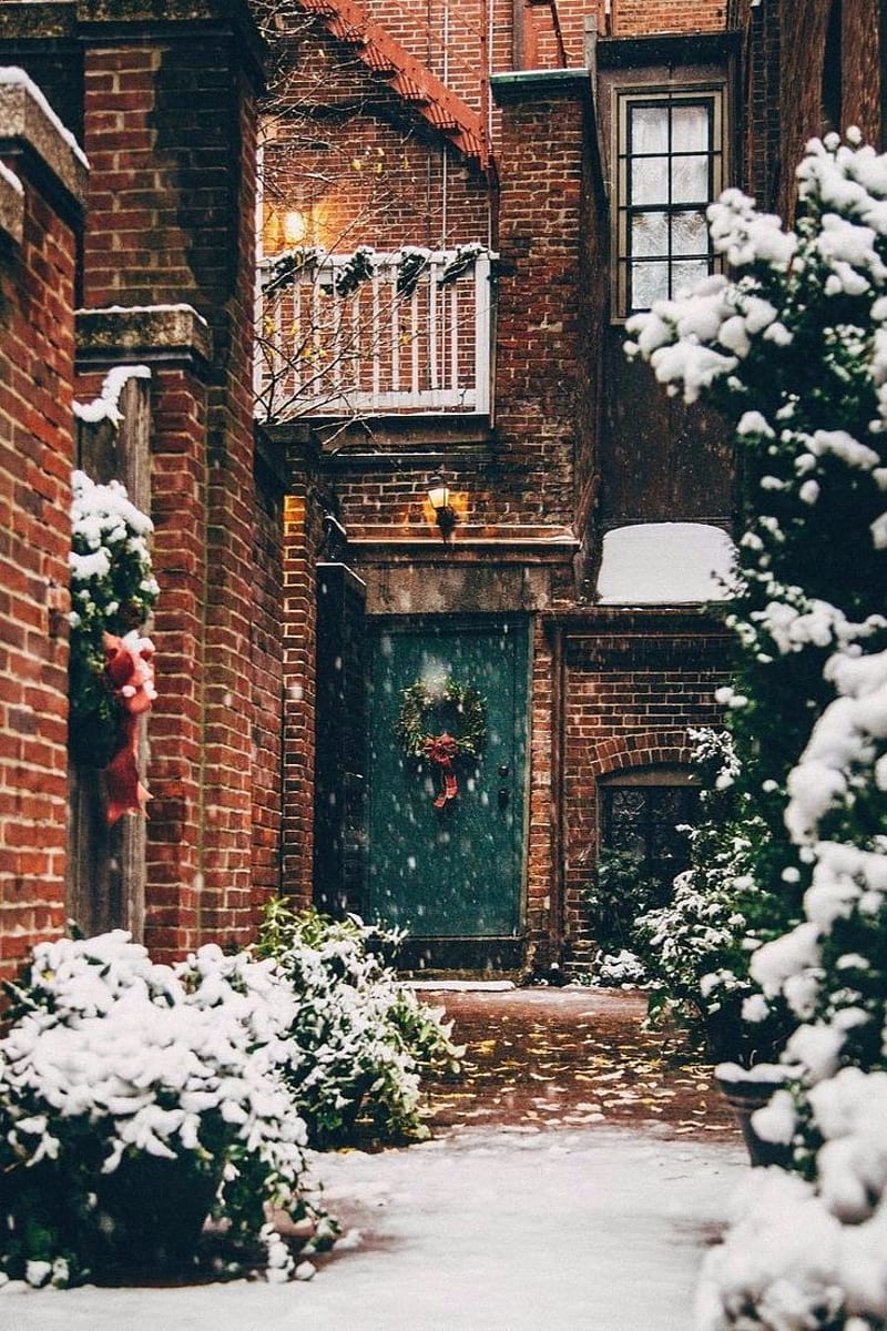 800x1200 Winter Cozy Retro, Retro Snow, HD phone wallpaper