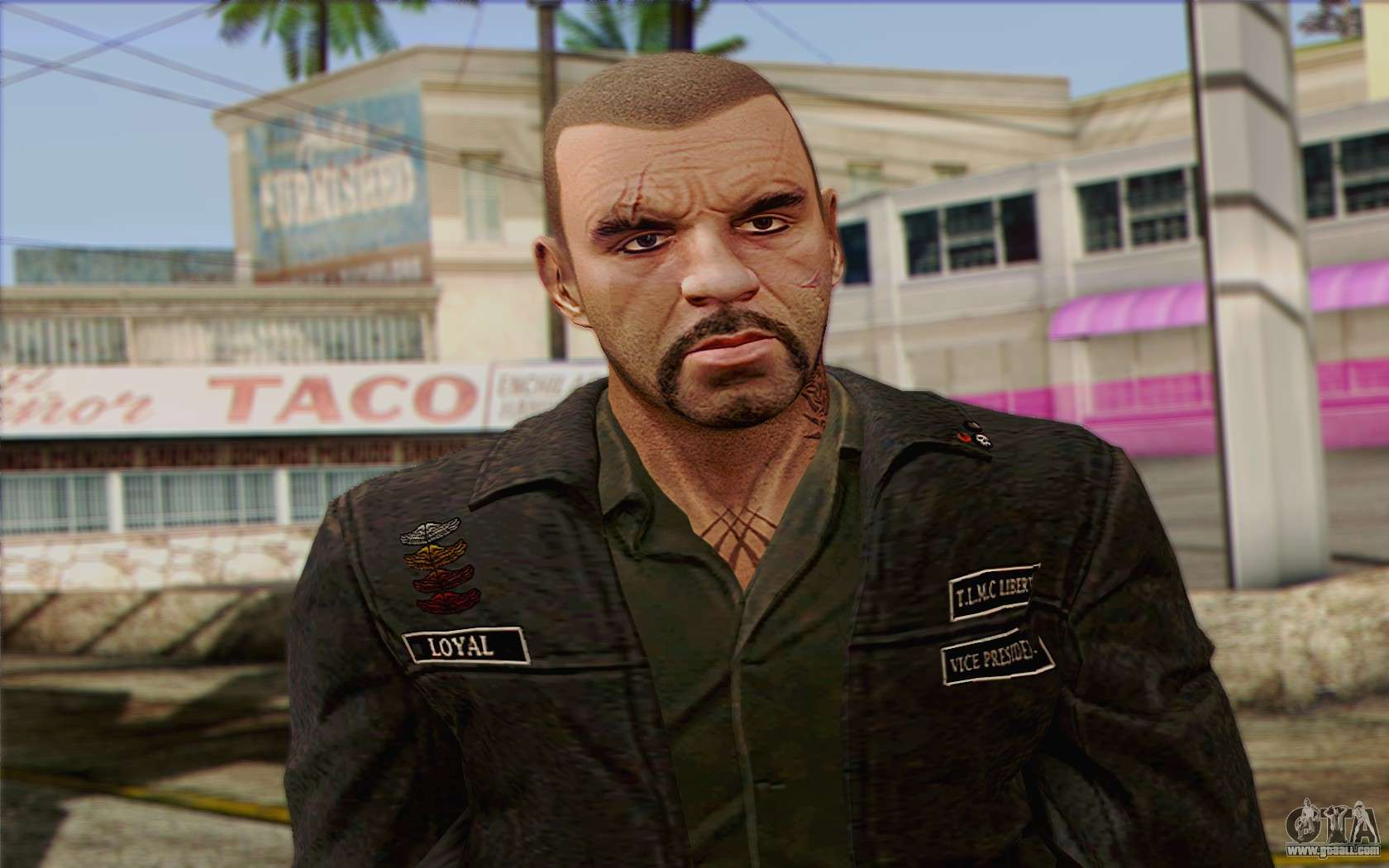1680x1050 Johnny Klebitz From GTA 5 for GTA San Andreas
