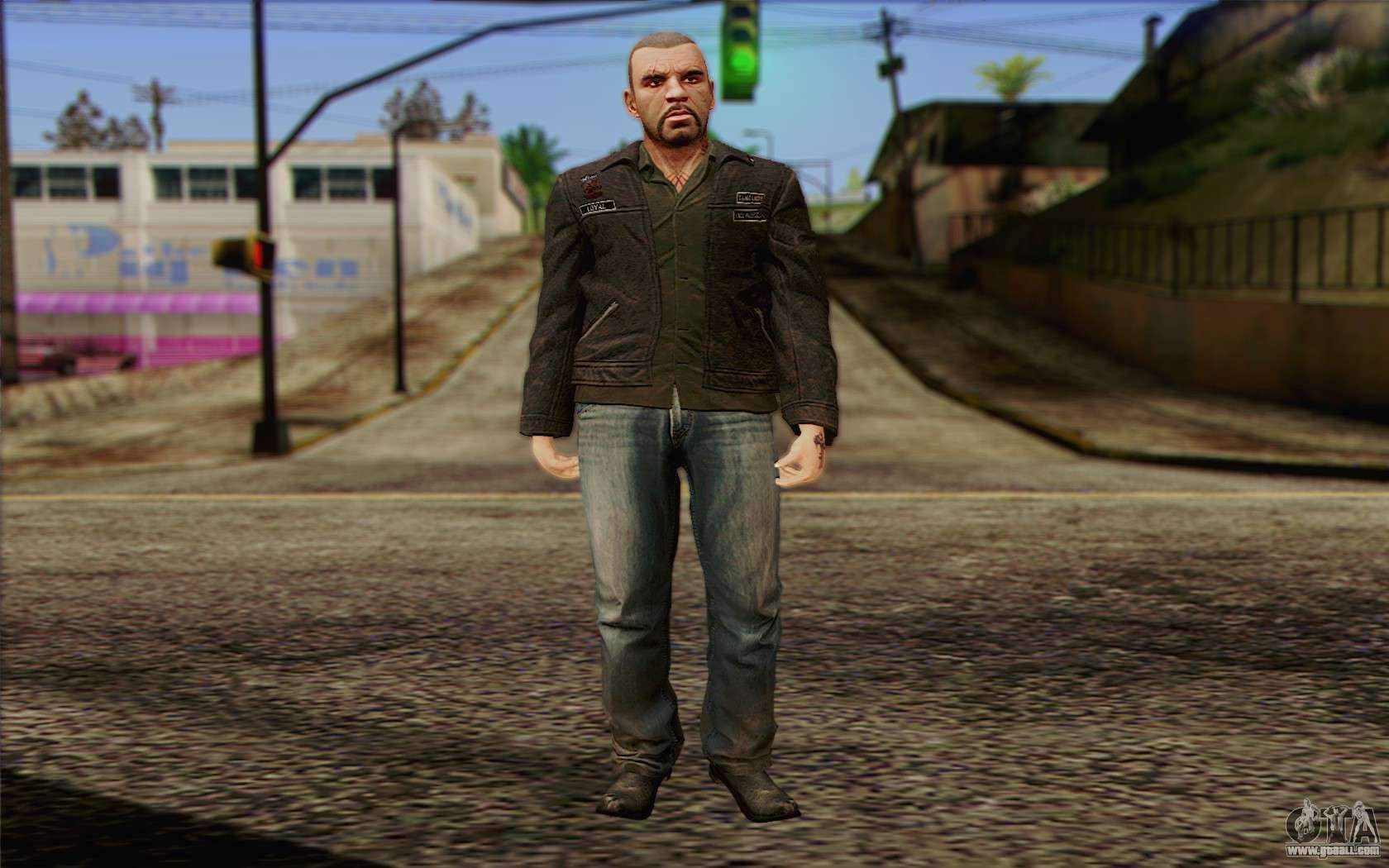1680x1050 Johnny Klebitz From GTA 5 for GTA San Andreas
