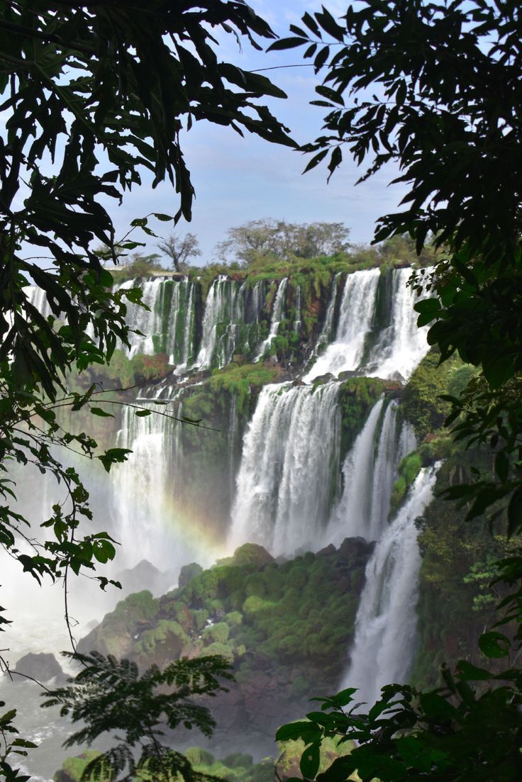 736x1103 Iguazu Falls Argentina Brazil