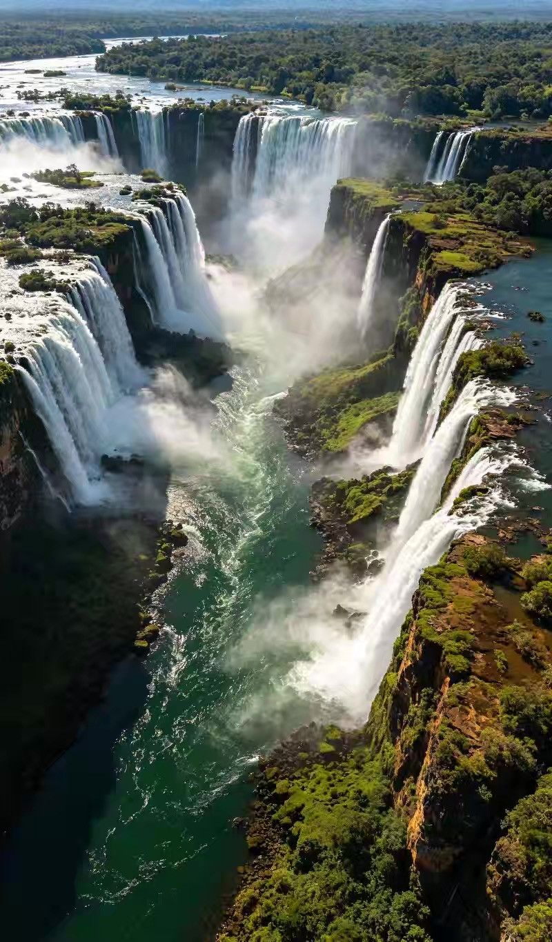 800x1366 The encounter of waterfalls and rainbows. Trip.com Iguazu