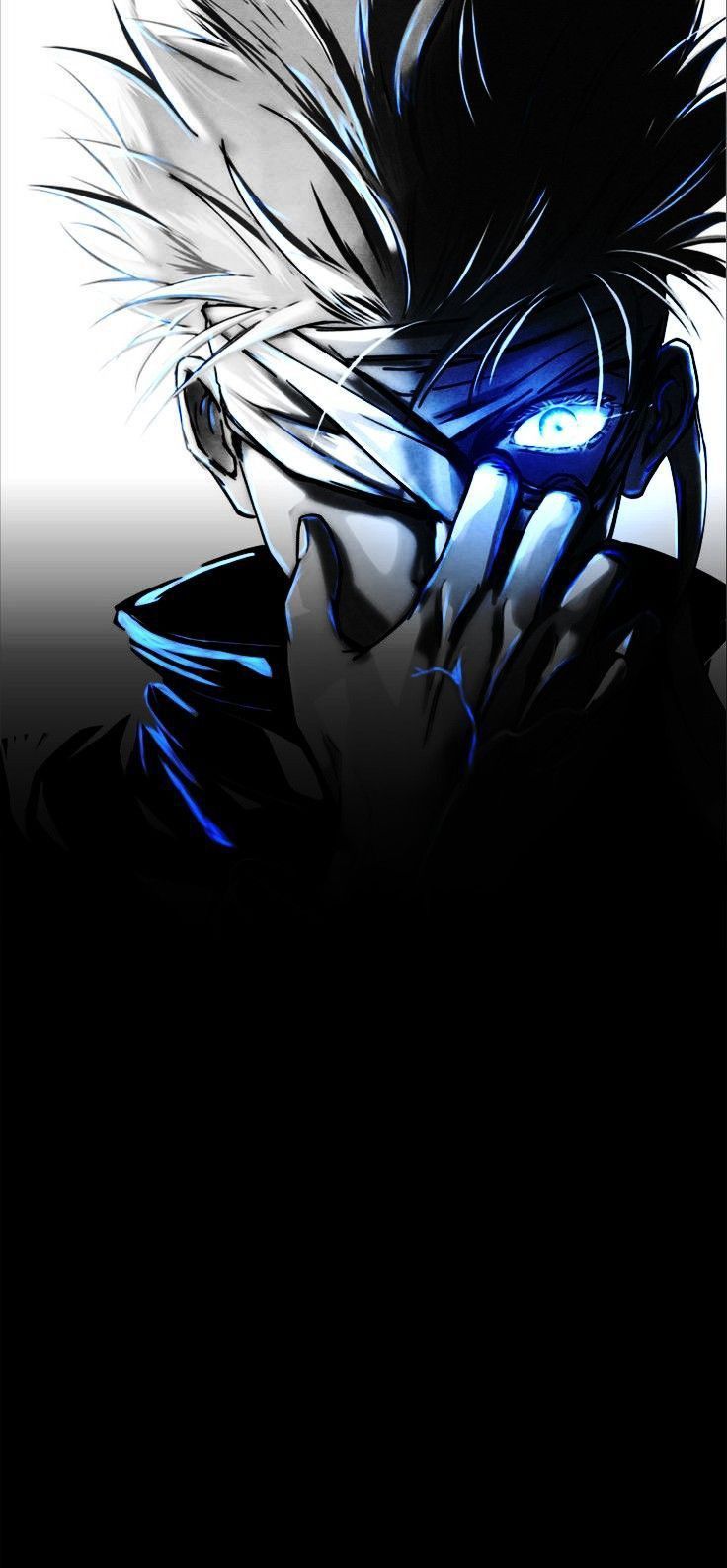 736x1588 Gojo glow art Jujutsu kaisen