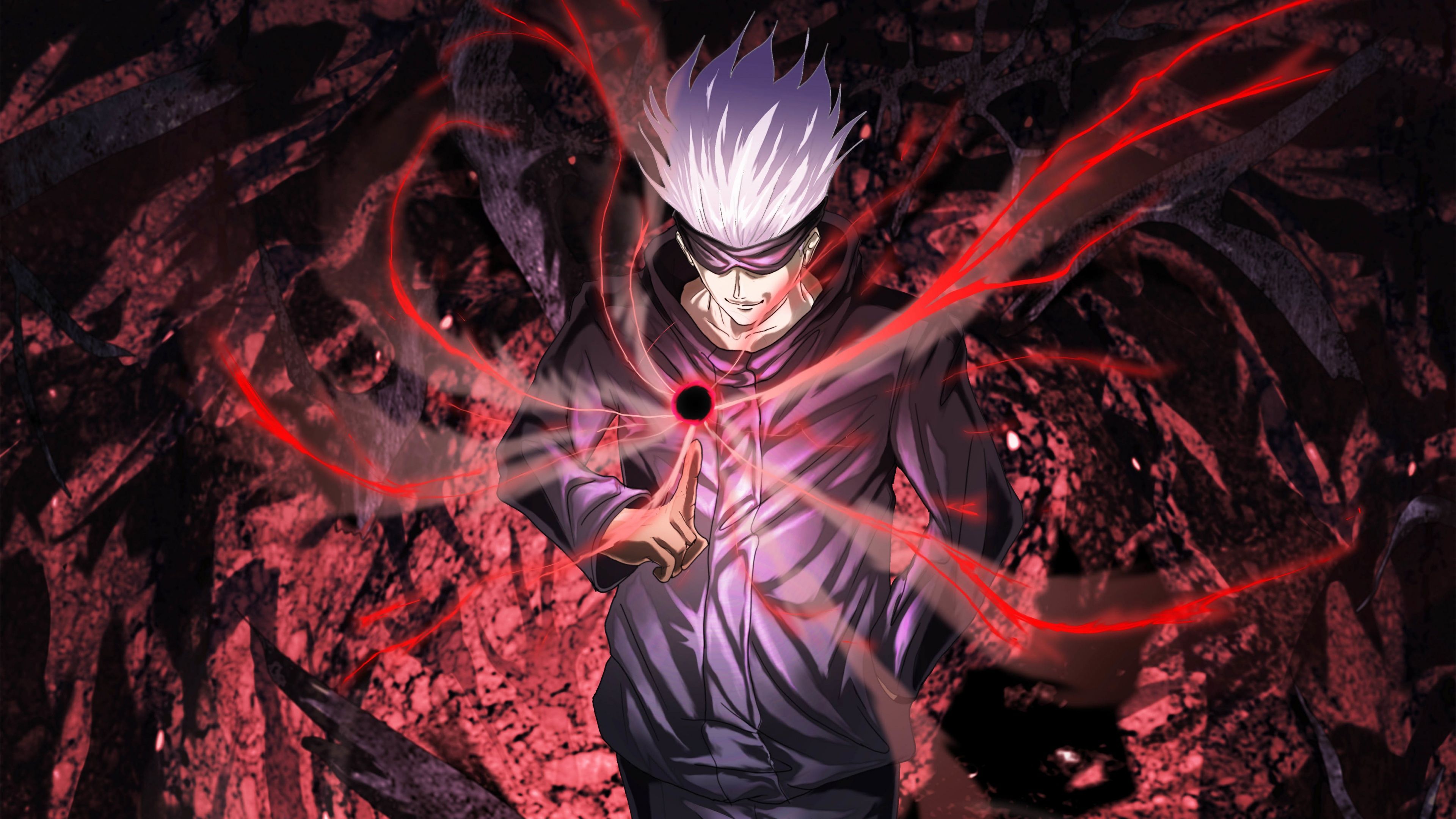 3840x2160 Satoru Gojo Wallpaper 4K, Artwork, Jujutsu Kaisen