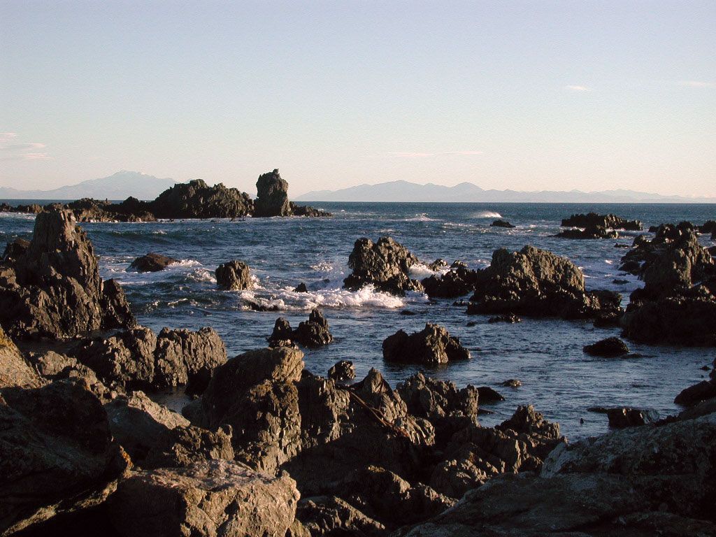 1024x768 North Island. Volcanic, Geothermal, Maori