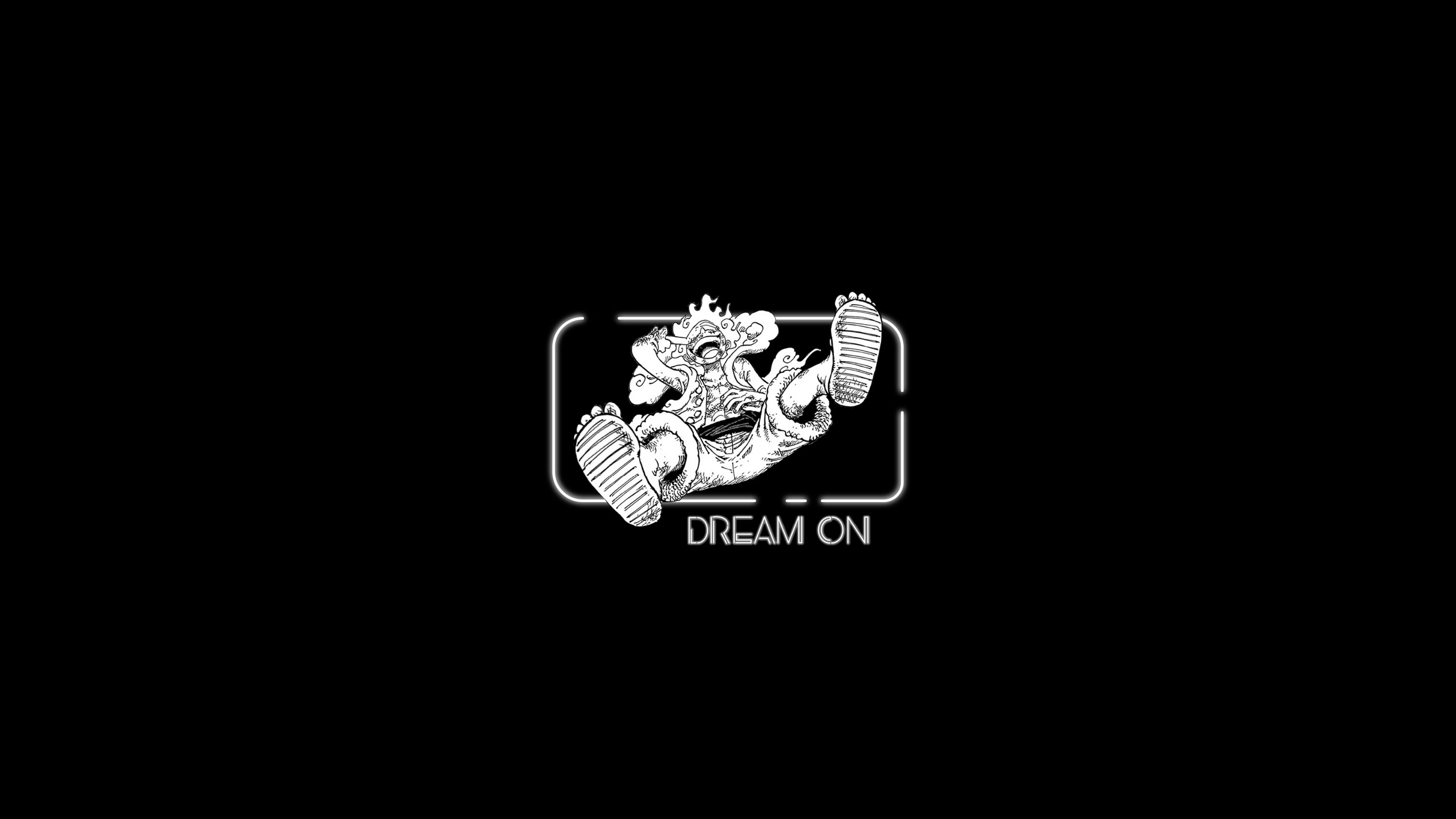 3000x1688 Luffy Simple Minimalistic Desktop Wallpaper