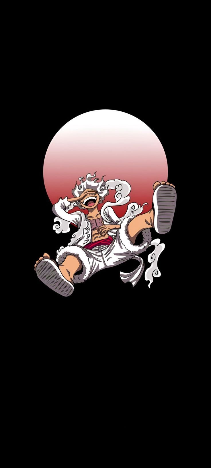 736x1634 Luffy Gear 5 Wallpaper Phone