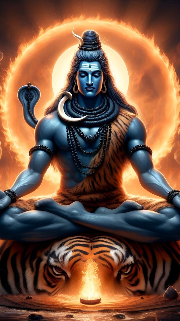 736x1308 Lord Shiva Phone Wallpaper