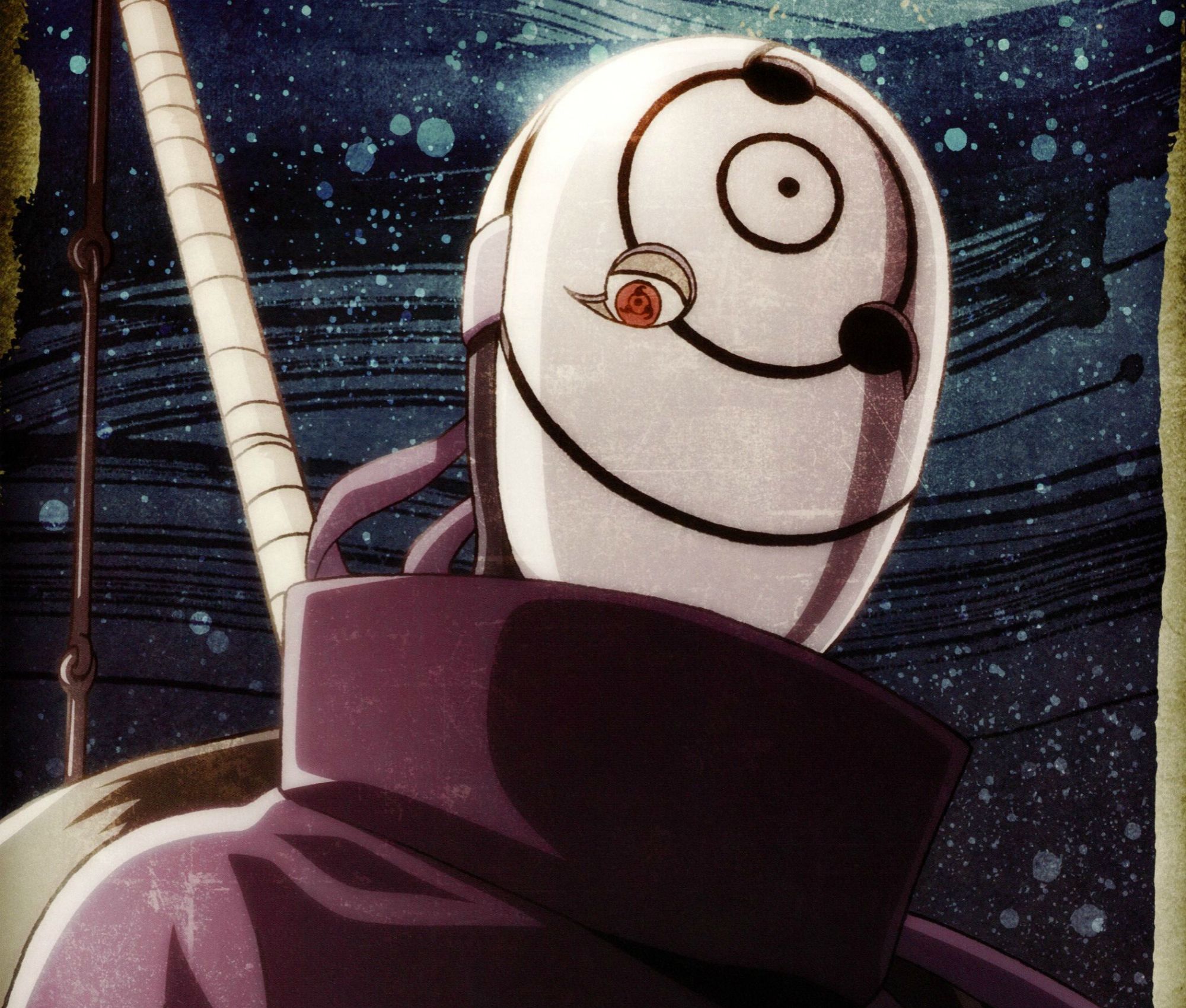 2000x1700 Wallpaper mask, collar, Naruto, arm, sharingan, ninja, Akatsuki, Tobi for mobile and desktop, section прочее, resolution 2000x1700