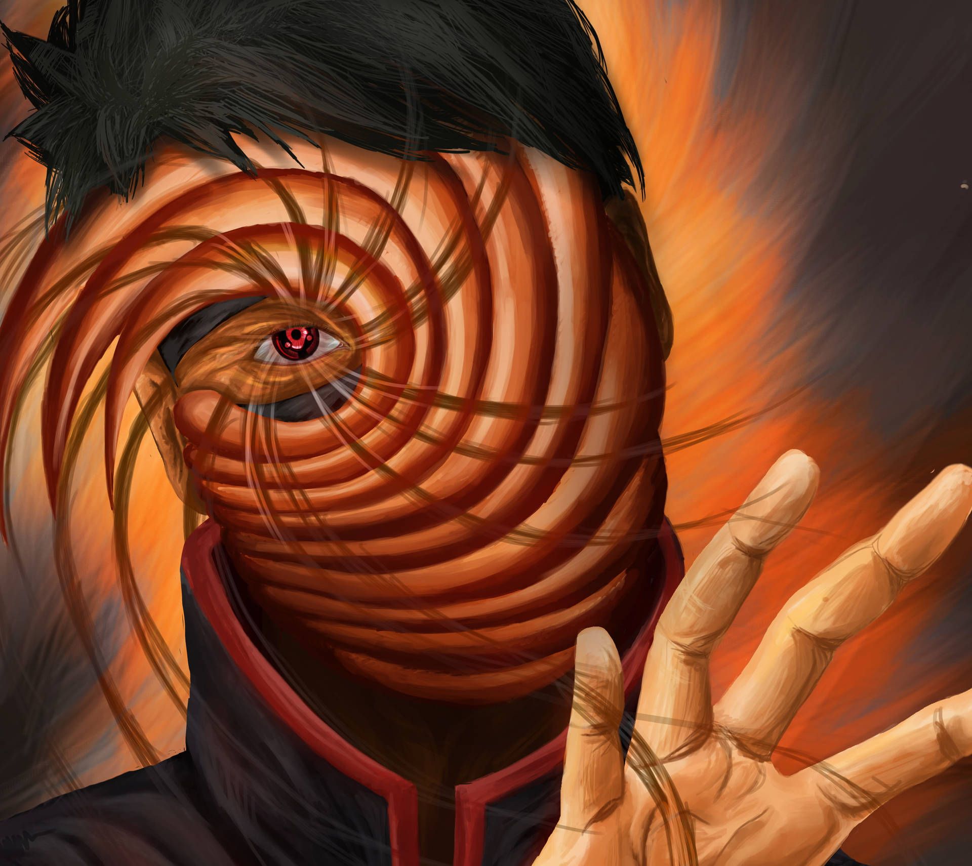 1920x1711 Download free Tobi Naruto Spiral Eye Wallpaper