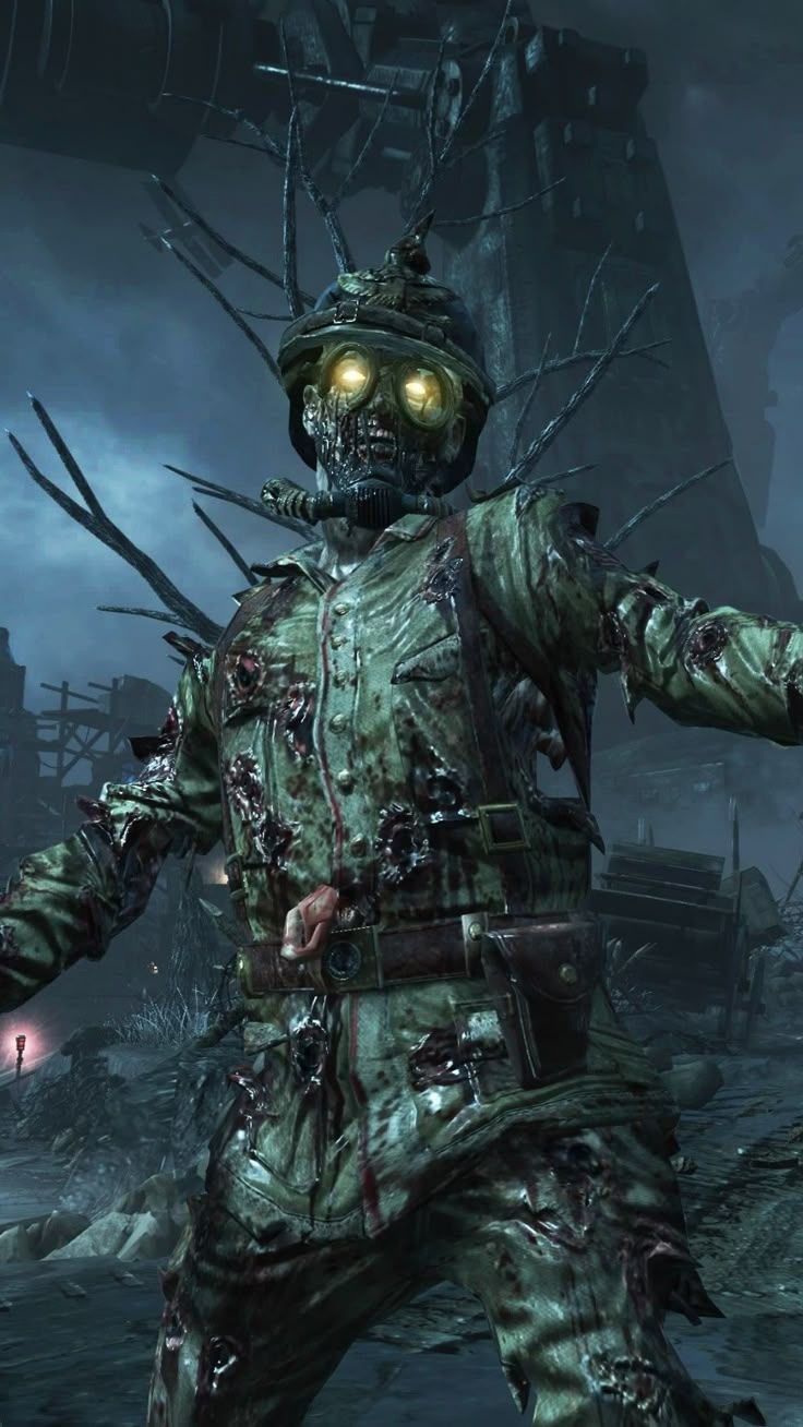 736x1308 Call of duty zombie