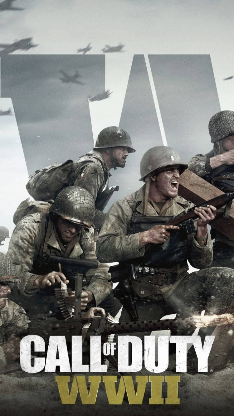 750x1334 Call Of Duty: Ww2 Mobile Wallpaper
