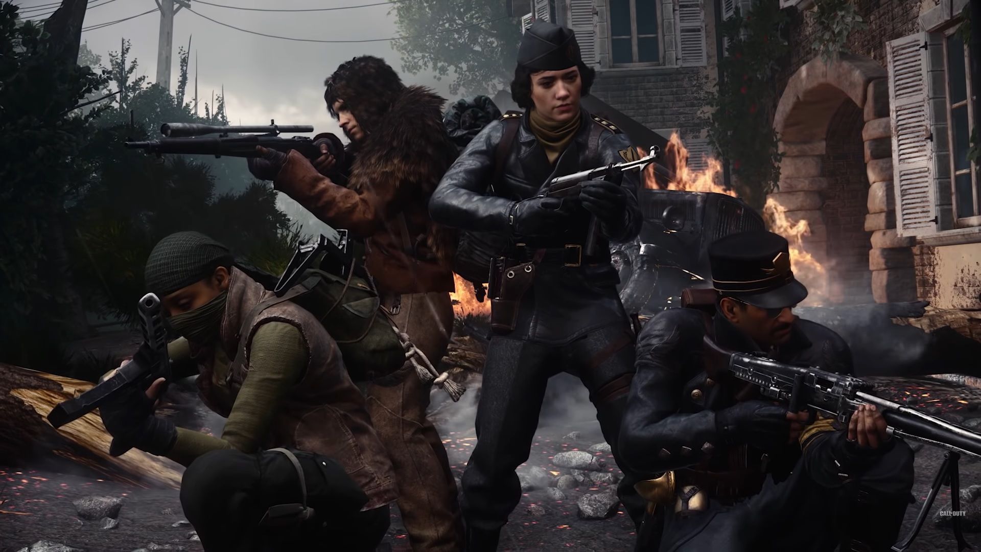 1920x1080 Call of Duty: WW2 United Front Showcases New Nazi Zombies Chapter