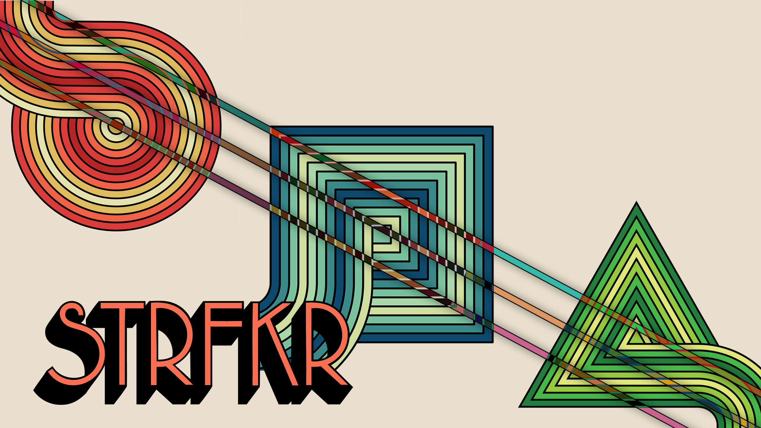 2560x1440 STRFKR Vault Vol and 3 Wallpaper