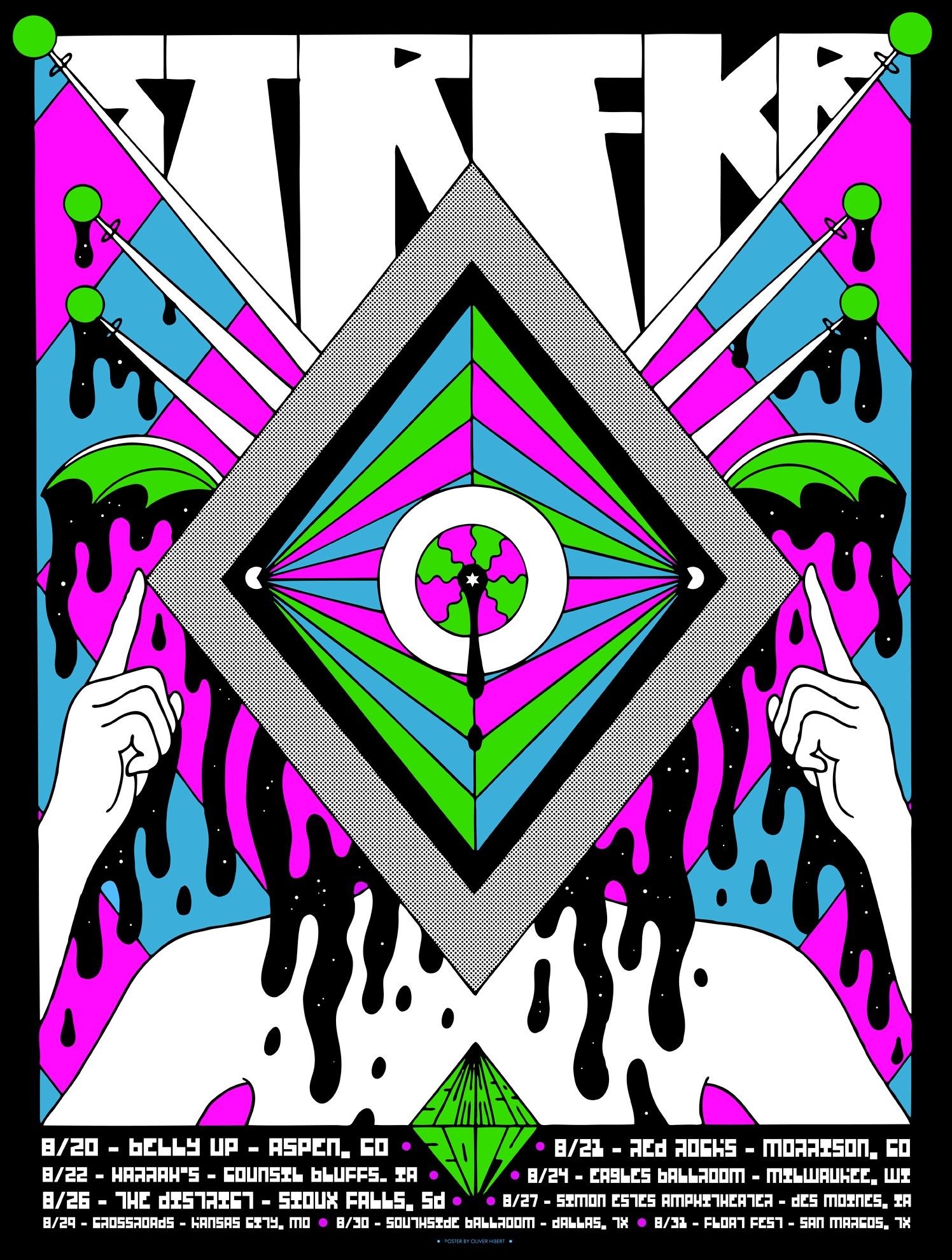 1496x1979 STRFKR Illustration by Oliver Hibert. Directory of Illustration