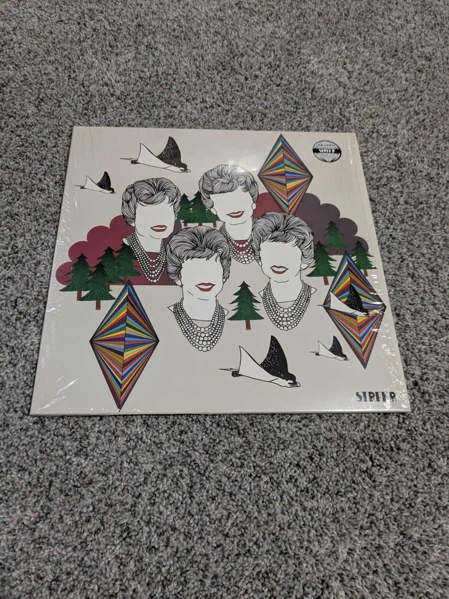 900x1200 STRFKR*cker VINYL LP NEW 180 GRAM Split Color Red Green White