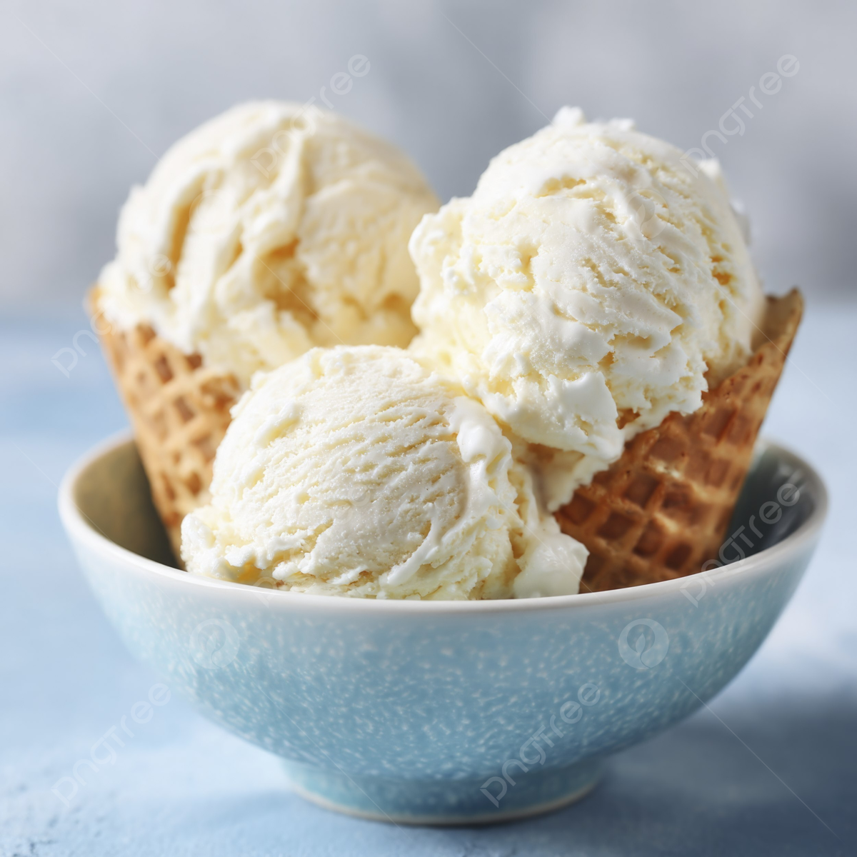 1200x1200 Creamy Vanilla Ice Cream Scoops Served In A Bowl Or Cone, Ice Cream, Dessert, Ice Cream Cone Background Image And Wallpaper for Free Download