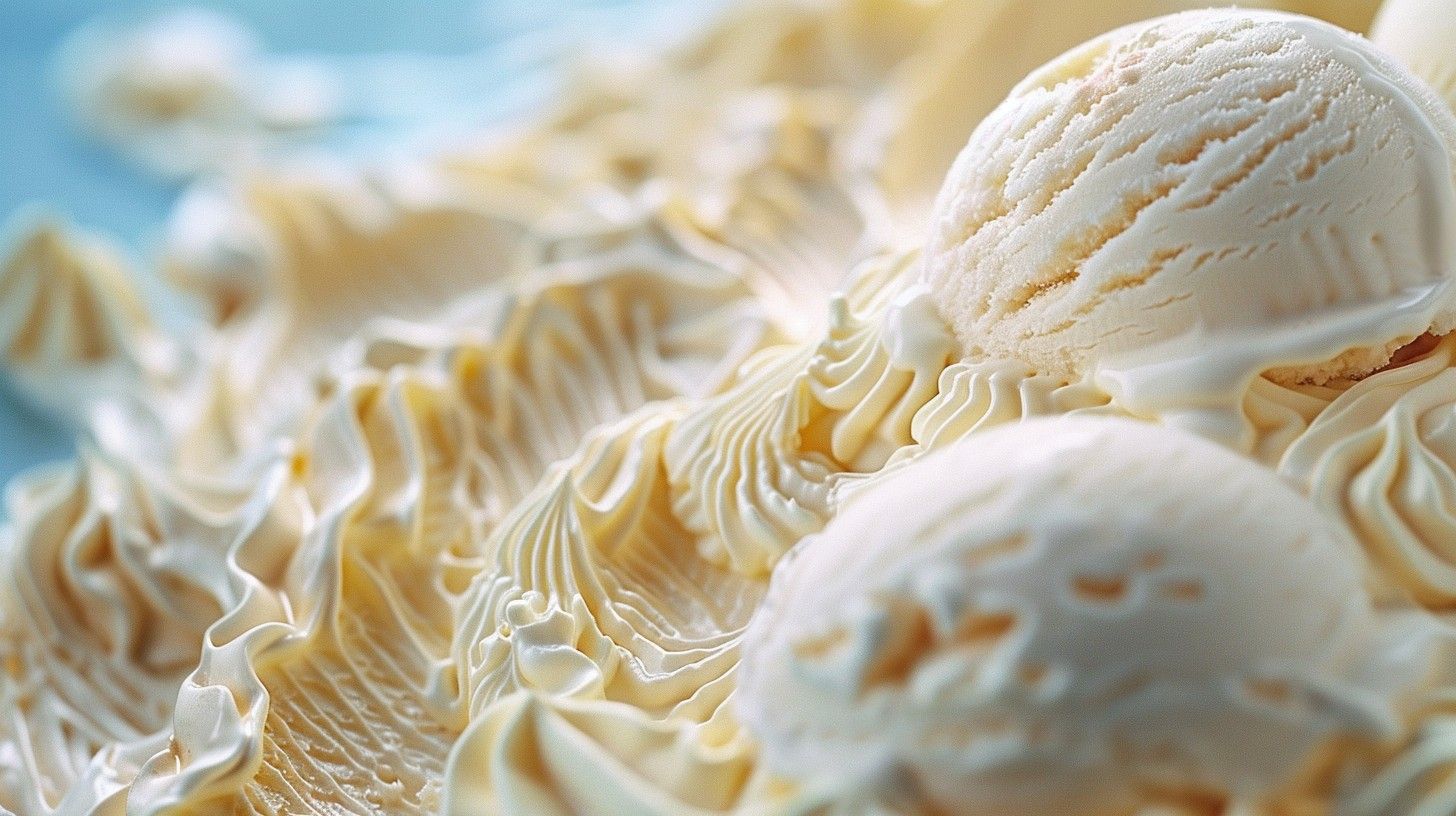 1456x816 Free Creamy Vanilla Scoops Image Cream, Vanilla, Dessert