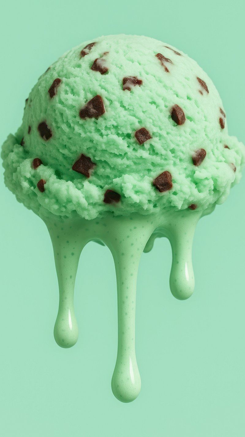 800x1422 Mint chocolate ice cream delight